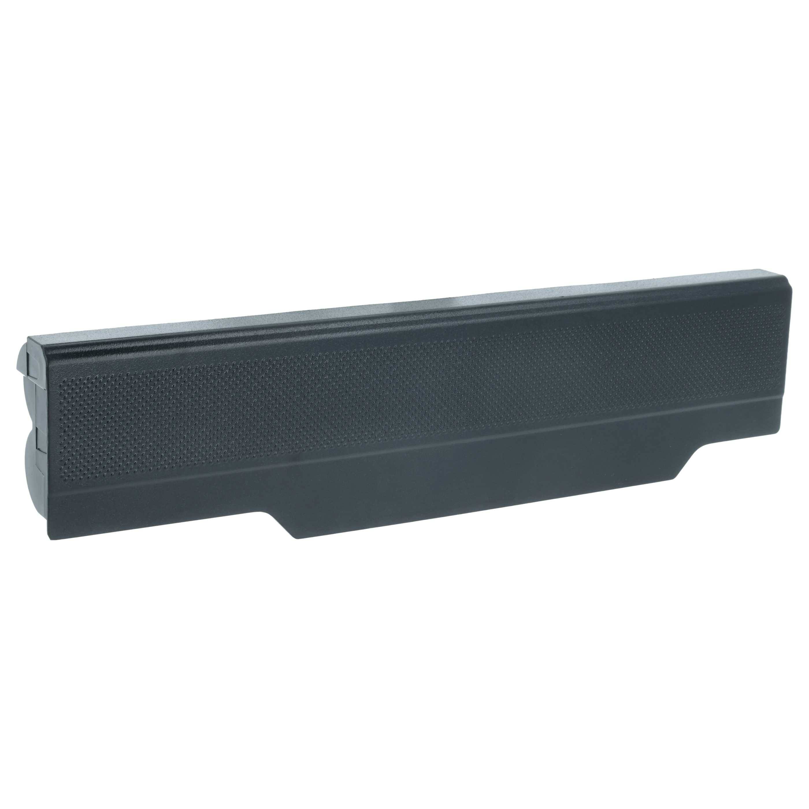 Ein rechteckiger schwarzer Lautsprecher mit einer strukturierten Frontblende, entwickelt für die Audioausgabe in elektronischen Geräten.