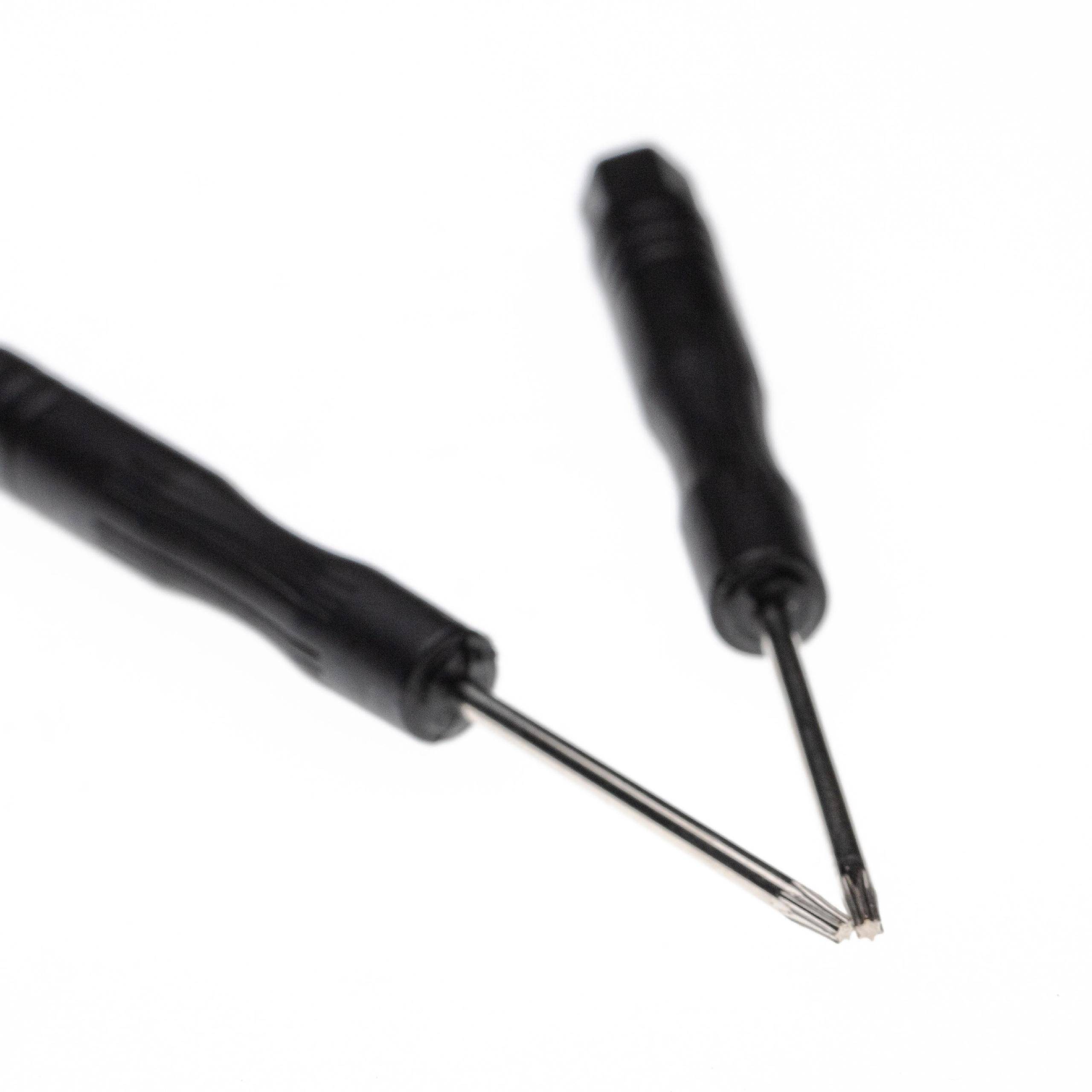 vhbw Ersatz Armband kompatibel mit Garmin Approach S20, S5, S6 Fitnessuhr, Smartwatch - Edelstahl schwarz Magnetverschluss