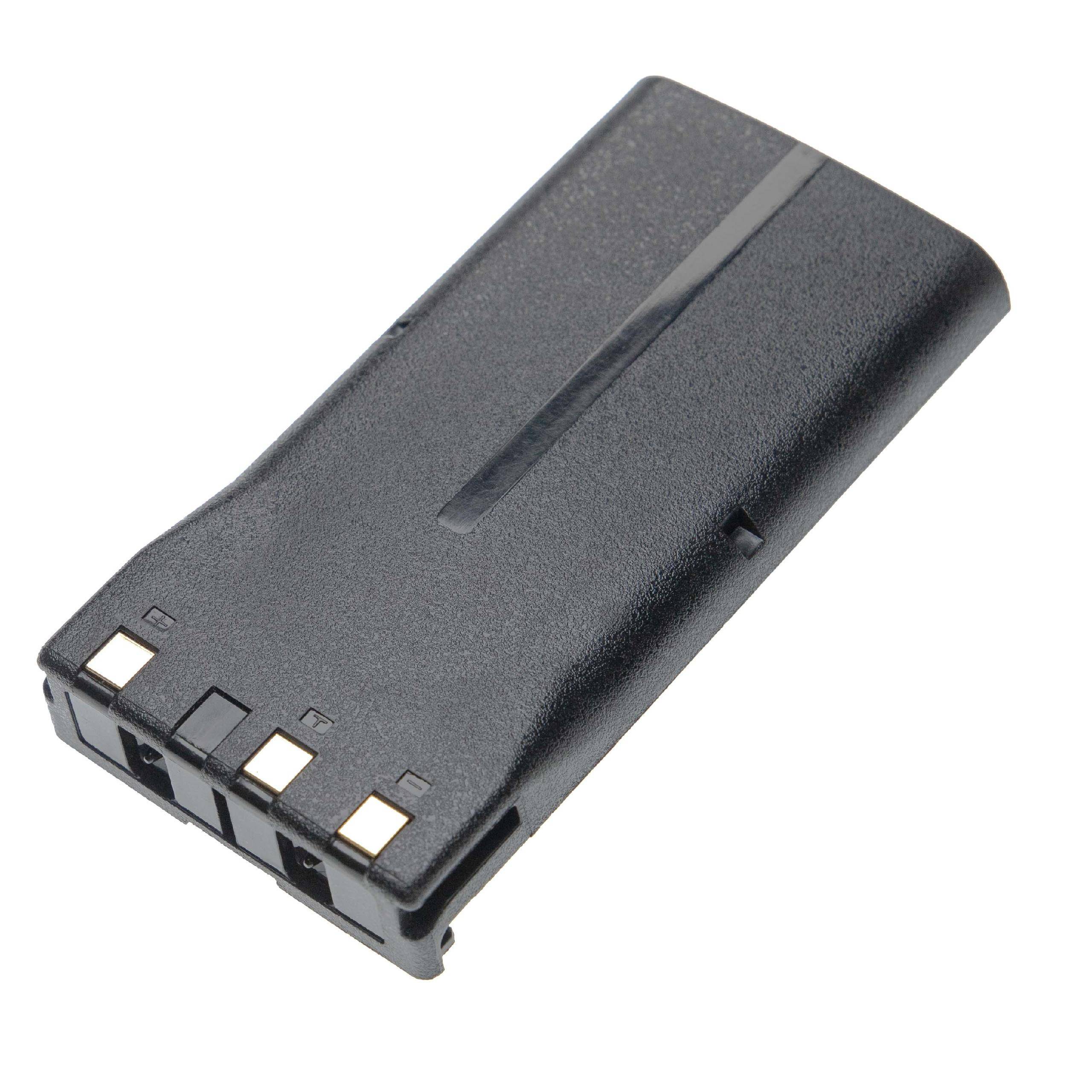 vhbw Akku Ersatz für Kenwood PB-13H, PB-13, PB-18, PB-17, PB-15, PB-14 für Funkgerät, Walkie Talkie (1800 mAh, 7,4 V, Li-Ion)