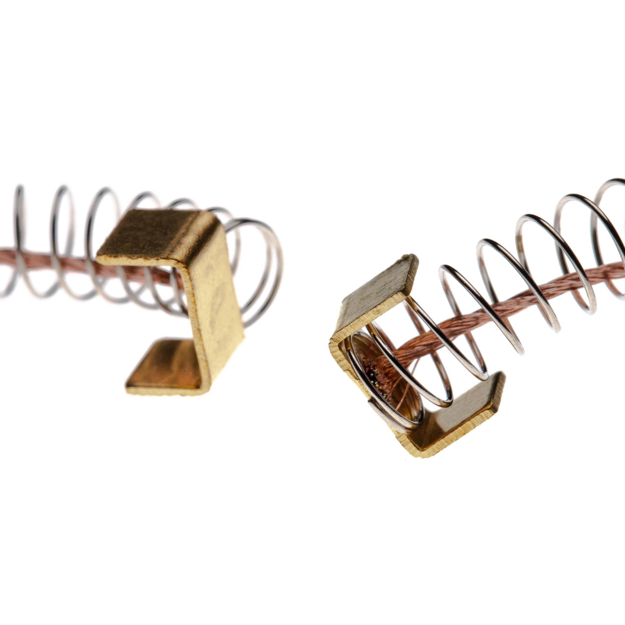 vhbw 2x Kohlebürste 5 x 8 x 12,5 mm Ersatz für Makita 181021-2, CB-10 für Elektrowerkzeug