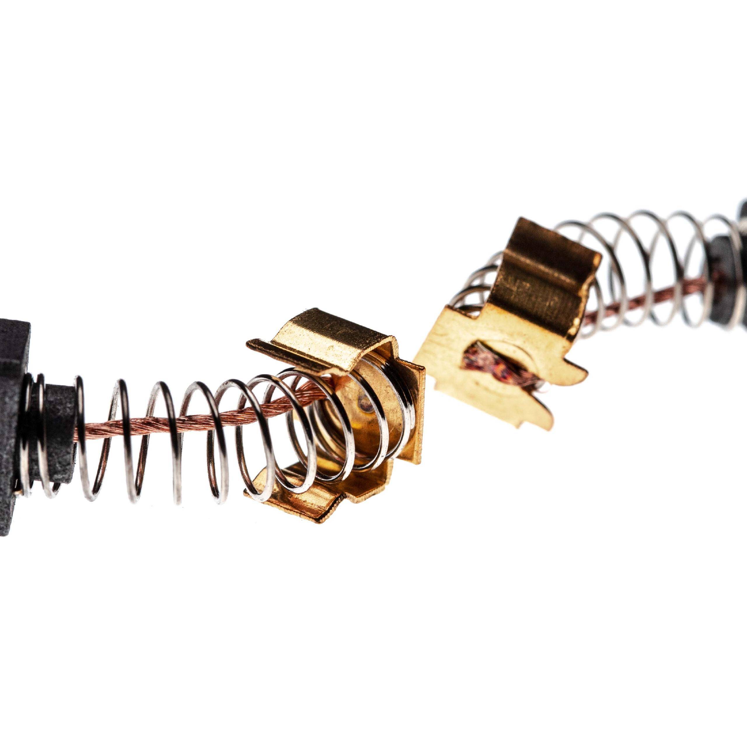 vhbw 2x Kohlebürste Schleifkohle 6 x 9 x 12mm Ersatz für Makita 191962-4 | CB-419 für Elektrowerkzeug