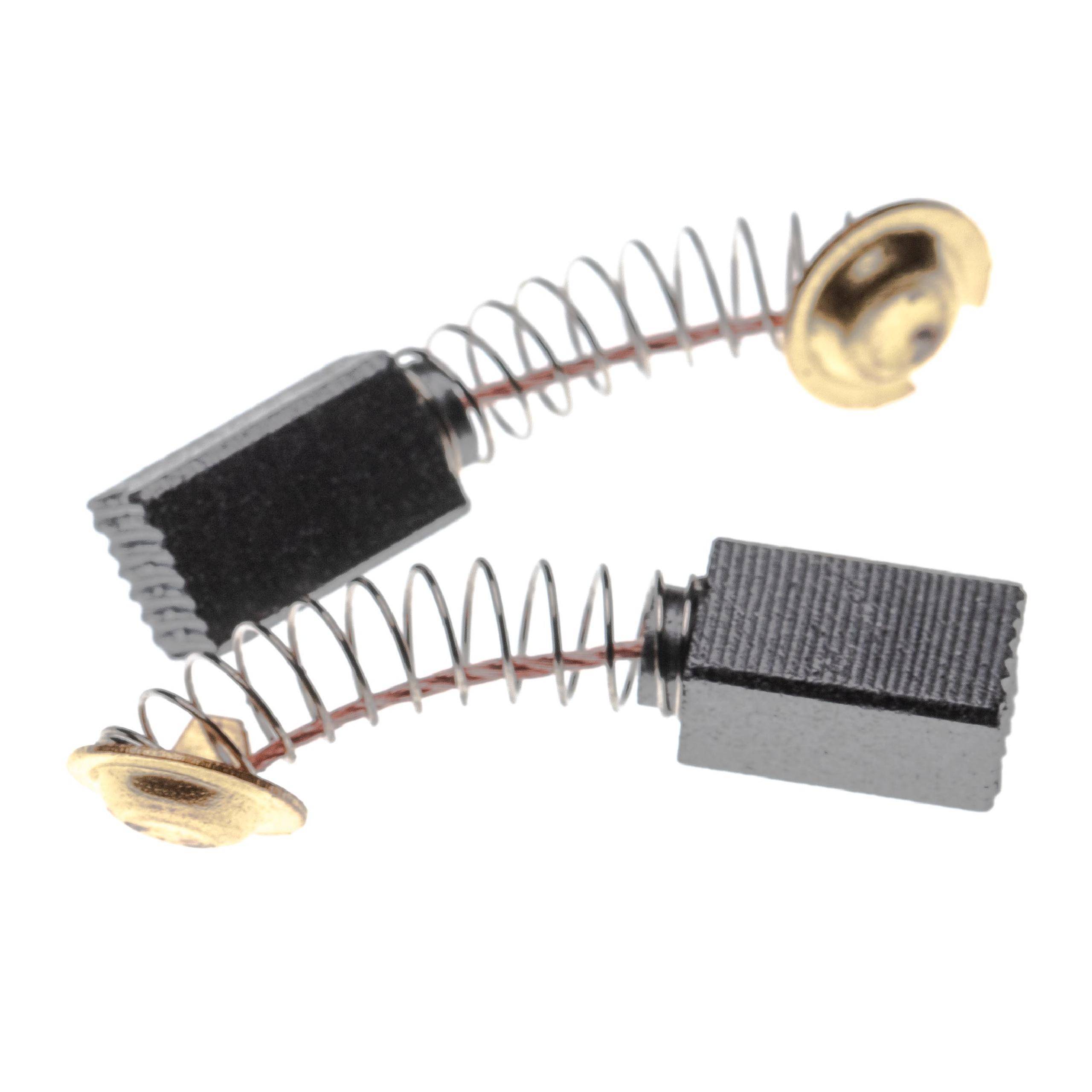 vhbw 2x Kohlebürste 6,5 x 7,5 x 12,5 mm kompatibel mit Hitachi FG12SA2 | FG12SB, FG12SB2, G10SB1, G10SD1, G10SF Elektrowerkzeug