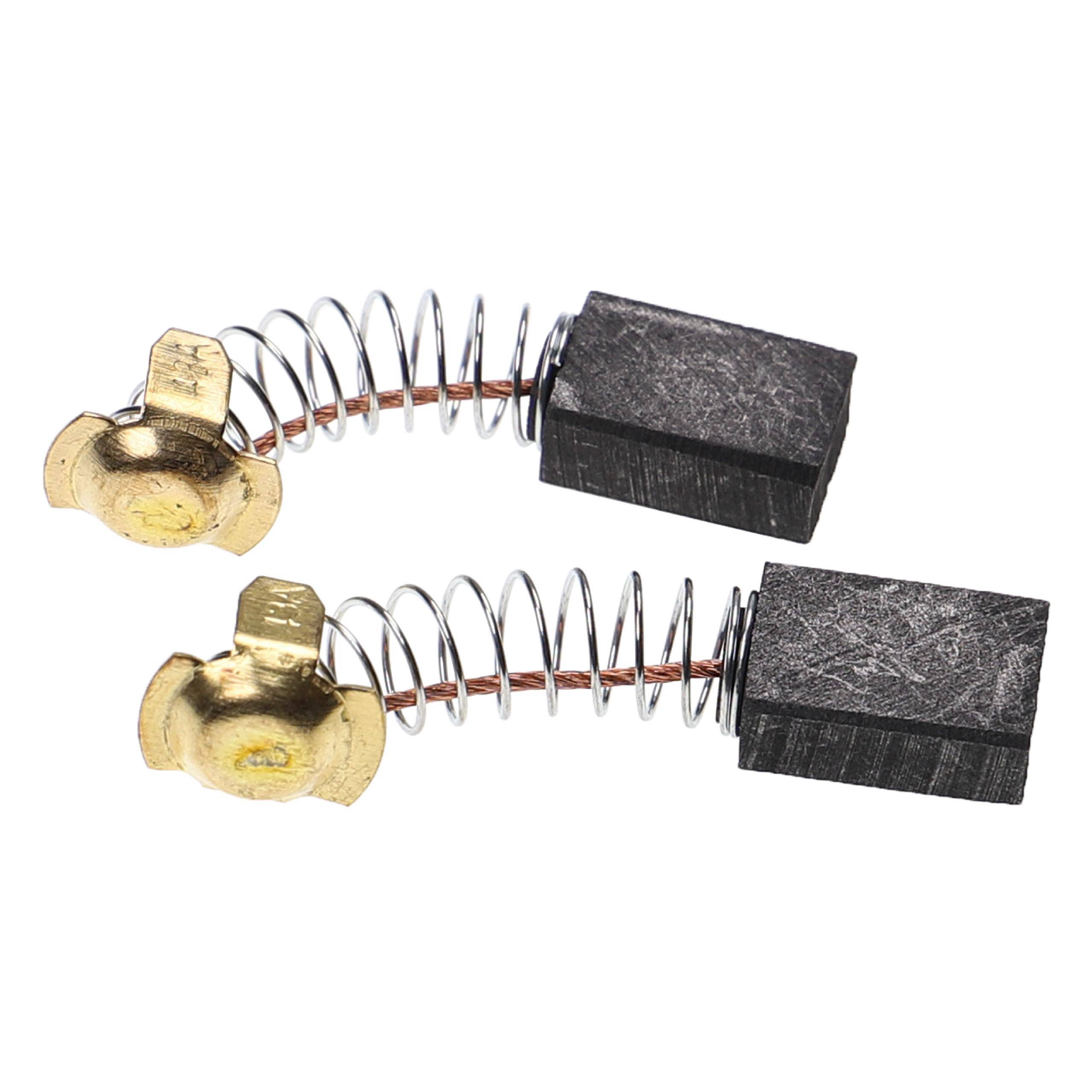 vhbw 2x Kohlebürste Motorkohle Schleifkohle 7 x 11 x 16,5mm kompatibel mit Hitachi C8FB2, CM4SB2, CR12V, CR13V, CR13V2, CR13VA Elektrowerkzeug