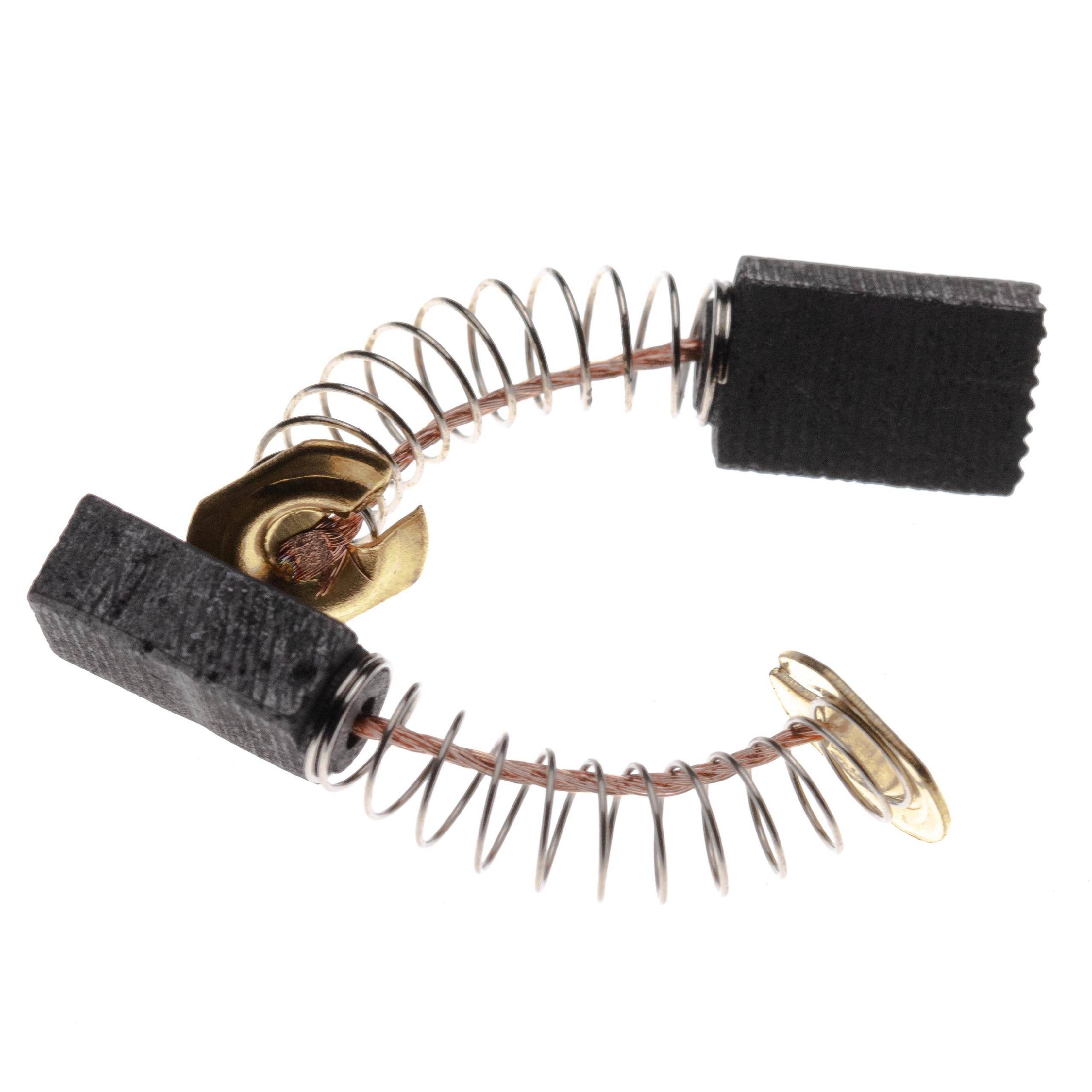 vhbw 2x Kohlebürste kompatibel mit Makita 6905B | 9503BH, DA3000R, JN1600, JS1650, 9035KB, JS1660, JS1600 Elektrowerkzeug 5 x 8 x 12,4 mm