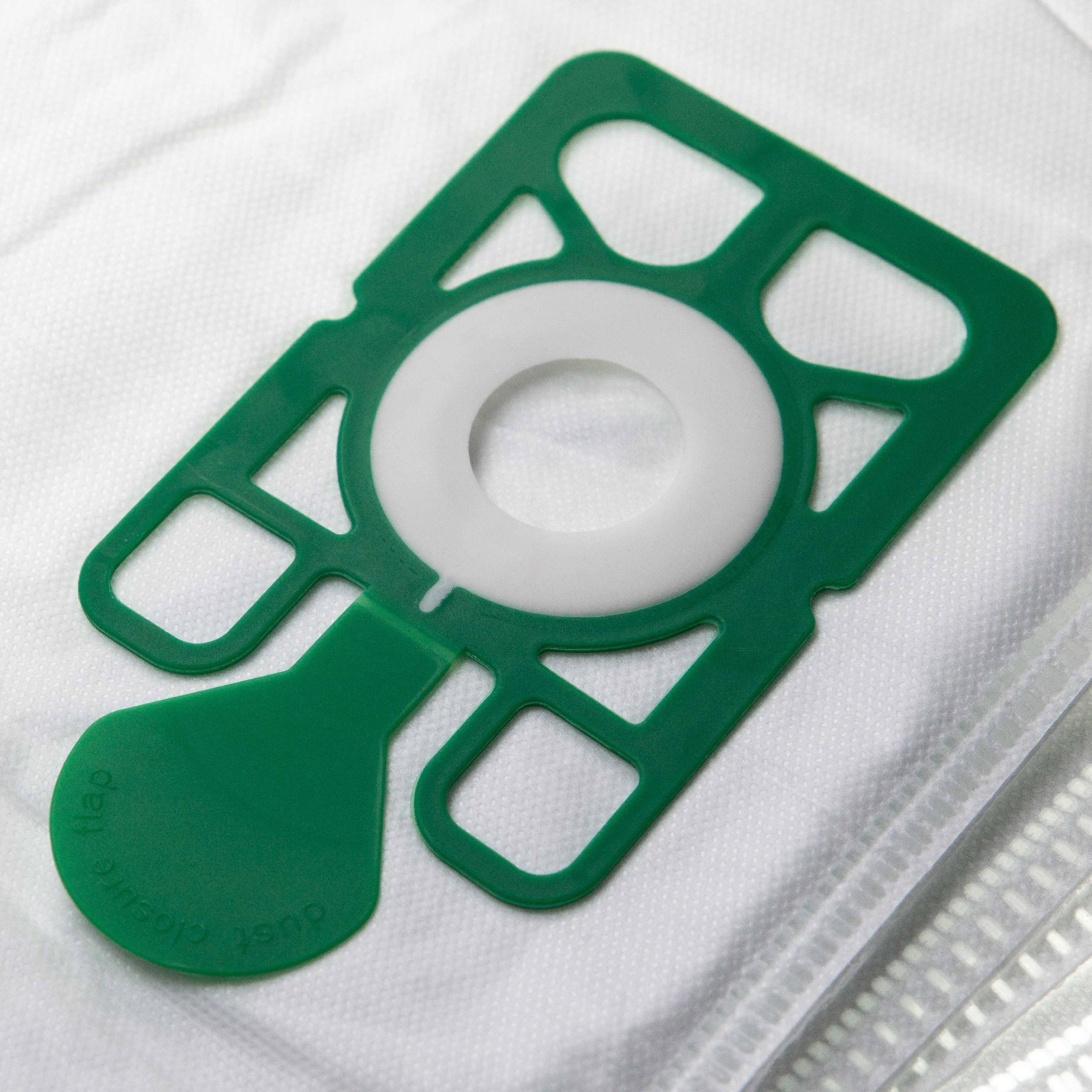 vhbw 50x Staubbeutel kompatibel mit Numatic NRV 370, NVP 370, NVQ 370, NVQ 380, PSP 370 A Staubsauger - Mikrovlies, 43cm x 43cm Weiß