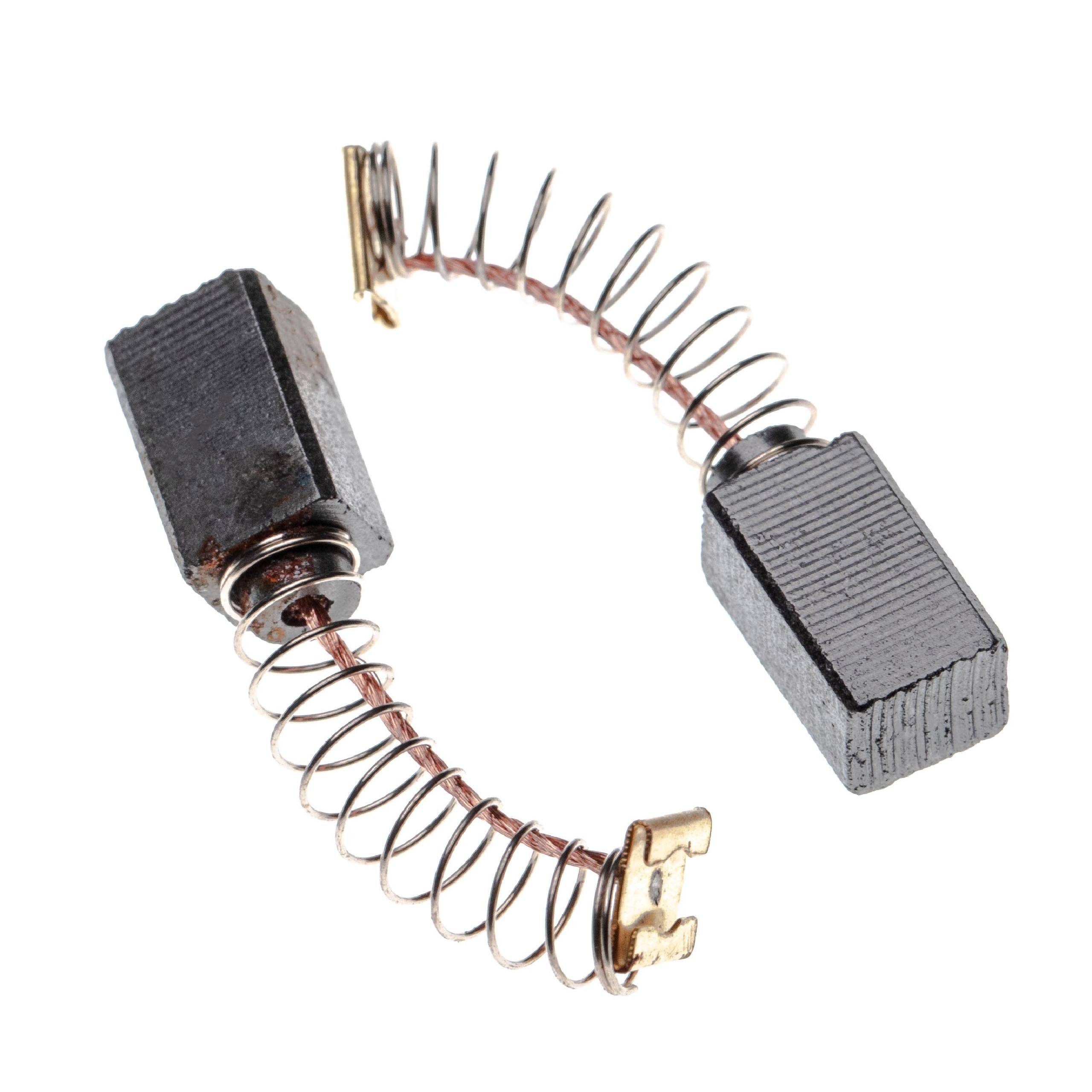 vhbw 2x Kohlebürste Motorkohle Schleifkohle 6,5 x 7,5 x 12mm kompatibel mit Hitachi DUV-13, DV13V, DV14V, DV16V, DV18V, DV20T Elektrowerkzeug