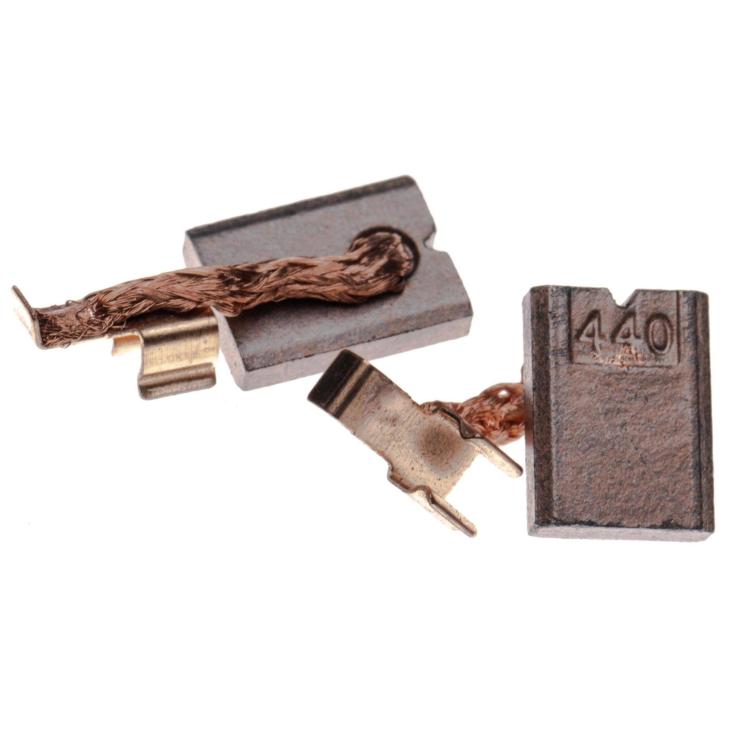 vhbw 2x Kohlebürste, Motorkohle, Schleifkohle 3 x 10 x 13,4mm kompatibel mit Makita DDA351, DDF441, DDF446, DDF448, DDF451, DDF454 Elektrowerkzeug