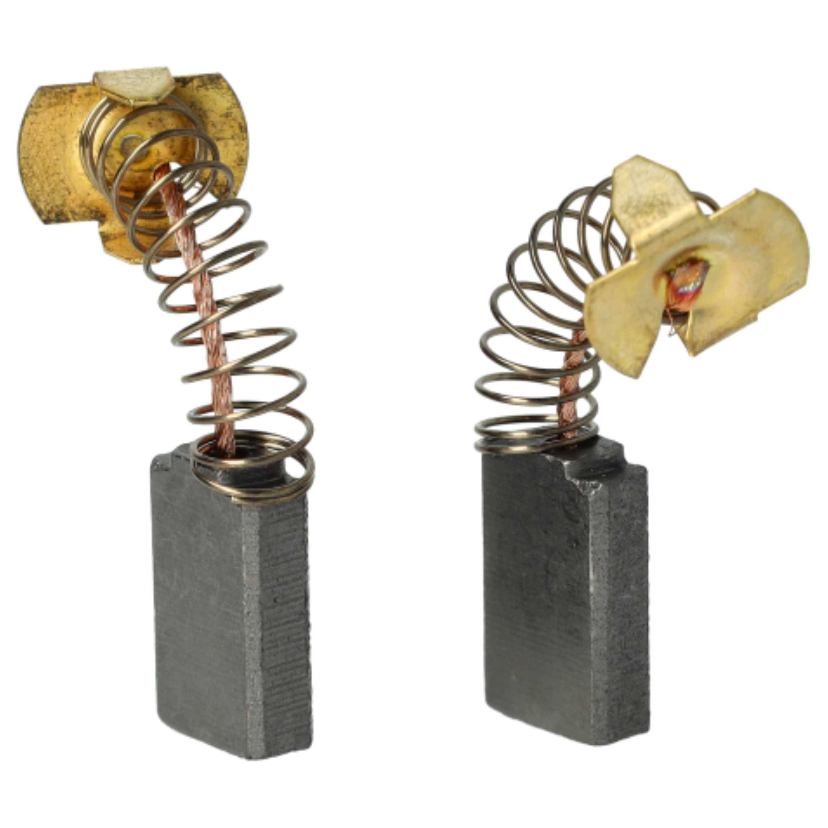 vhbw 2x Kohlebürste 5 x 11 x 16,4 mm Ersatz für Makita CB-323, CB-327, 194285-9, 191961-6, 193922-2, CB-304 für Elektrowerkzeug