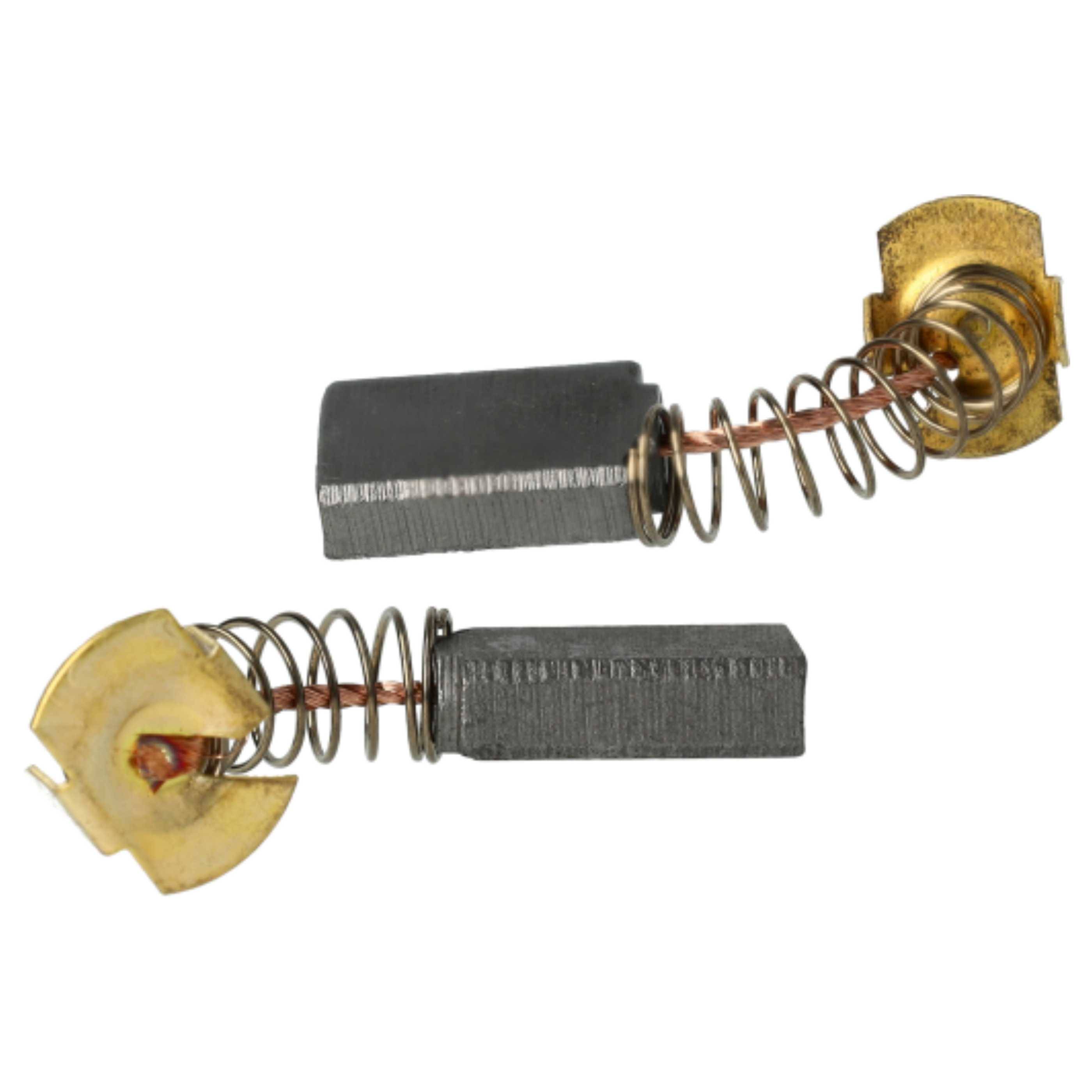 vhbw 2x Kohlebürste 5 x 11 x 16,4 mm kompatibel mit Makita HR4000C, HR4040C Elektrowerkzeug