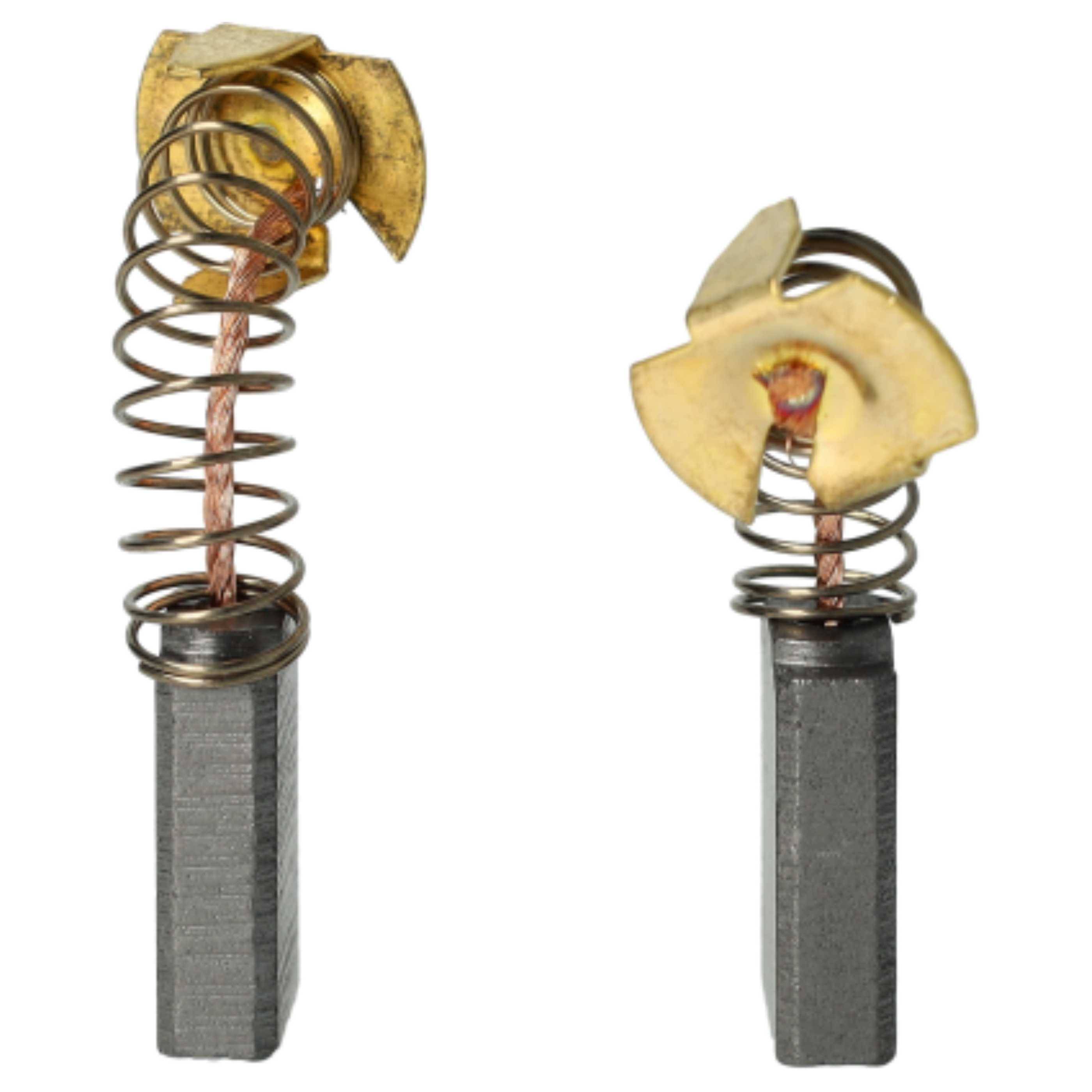vhbw 2x Kohlebürste 5 x 11 x 16,4 mm kompatibel mit Makita HR4000C, HR4040C Elektrowerkzeug