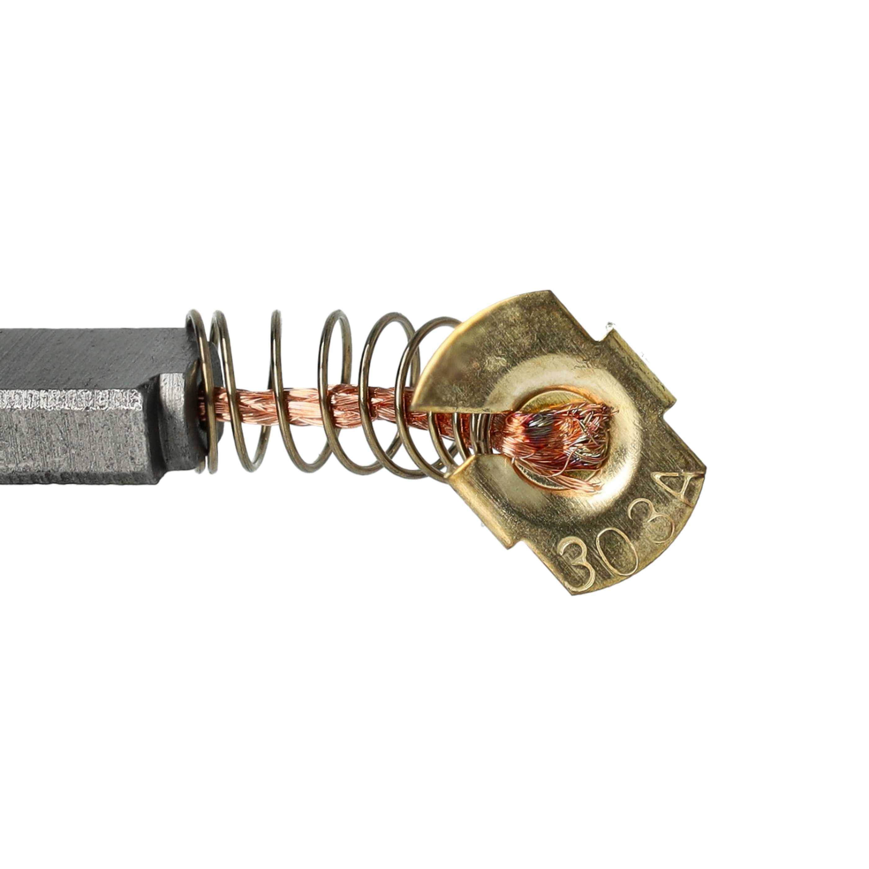 vhbw 2x Kohlebürste 5 x 11 x 16,4 mm Ersatz für Makita CB-323, CB-327, 194285-9, 191961-6, 193922-2, CB-304 für Elektrowerkzeug