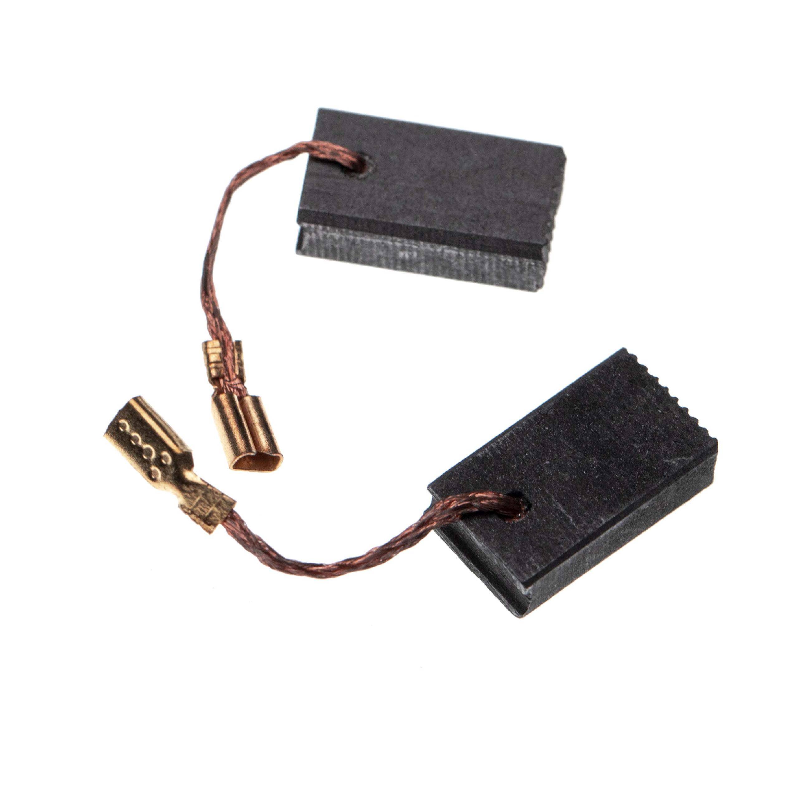 vhbw 2x Kohlebürste 5 x 10 x 17 mm kompatibel mit Bosch GGS 28 CE, GGS 28 C, GBR 14-CE, GGS 28 LCE, GKS 160, GGS 28 LC Elektrowerkzeug