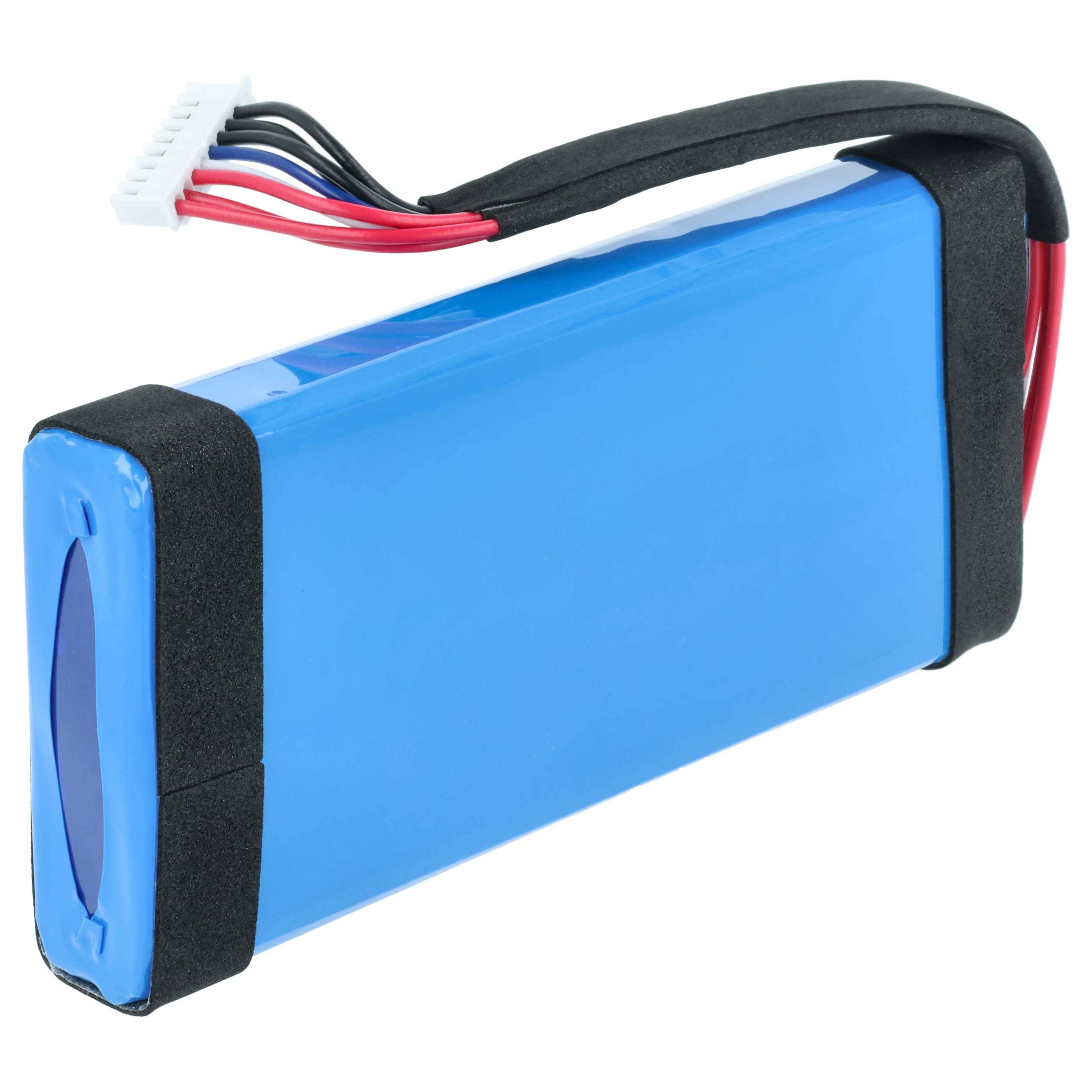 vhbw Akku kompatibel mit JBL JEM3317, JEM3318, JEM3316, Boombox Lautsprecher Boxen Speaker (10000 mAh, 7,4 V, Li-Polymer)