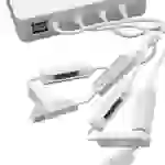 vhbw 4-Fach Ladegerät kompatibel mit DJI Mavic Air Drohnenakku, Fernbedienung, Smartphone für Drohne (6-in-1 Multi-Akkuladegerät) vhbw 4-Fach Ladegerät kompatibel mit DJI Mavic Air Drohnenakku, Fernbedienung, Smartphone für Drohne (6-in-1 Multi-Akkuladegerät)