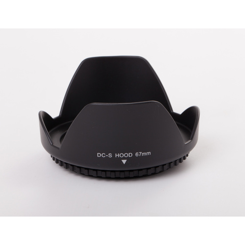 vhbw Gegenlichtblende passend für Sony 28-75 mm 2.8, E 18-200 mm 3.5-6.3 OSS Objektiv - Kunststoff Streulichtblende schwarz 67mm