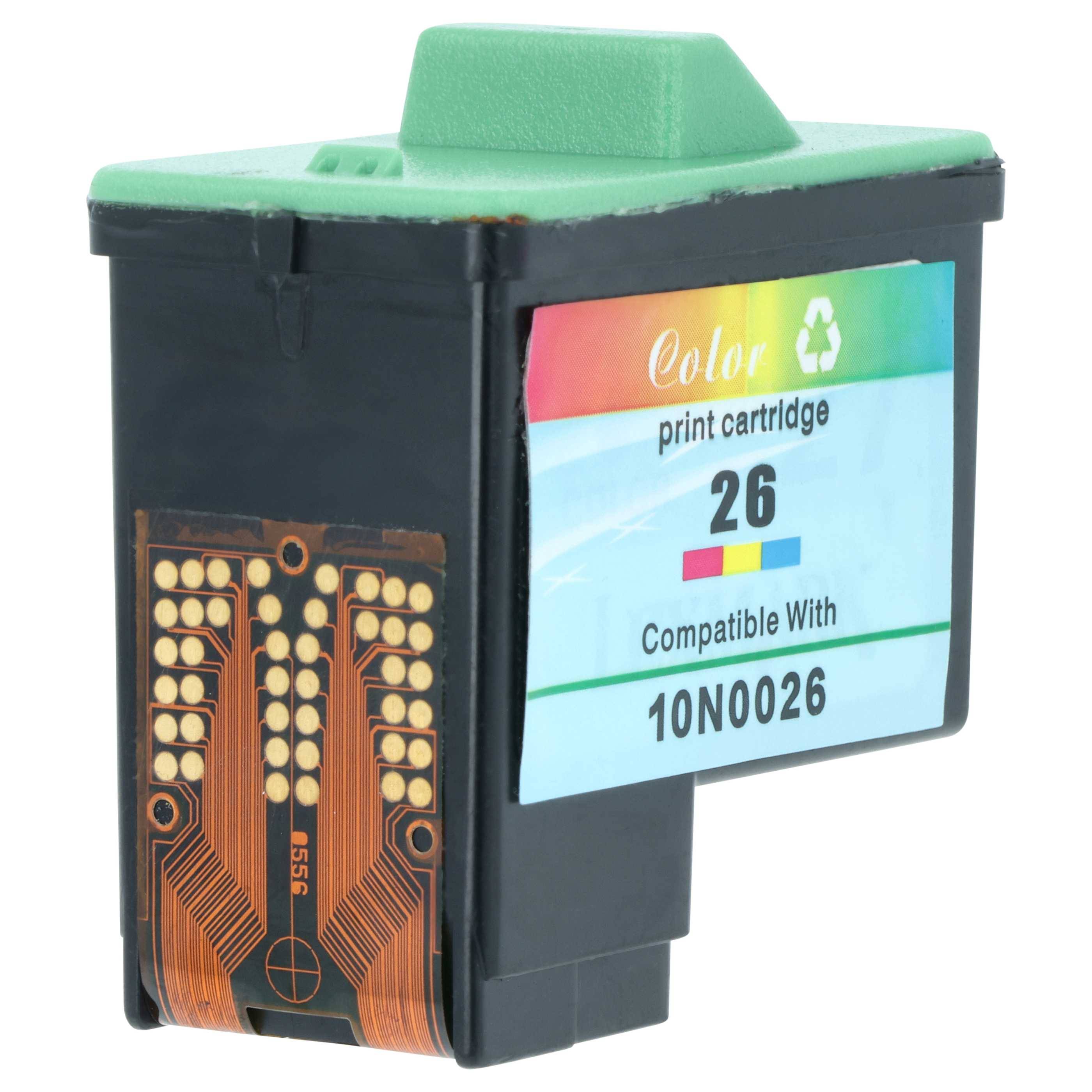 vhbw 2x Tintenpatronen kompatibel mit Lexmark z34 | x72, Z24, X64, z35, x74, z503, x2250, z23e, z25, z13, z23, x75, x75M Drucker (Wiederaufgefüllt)