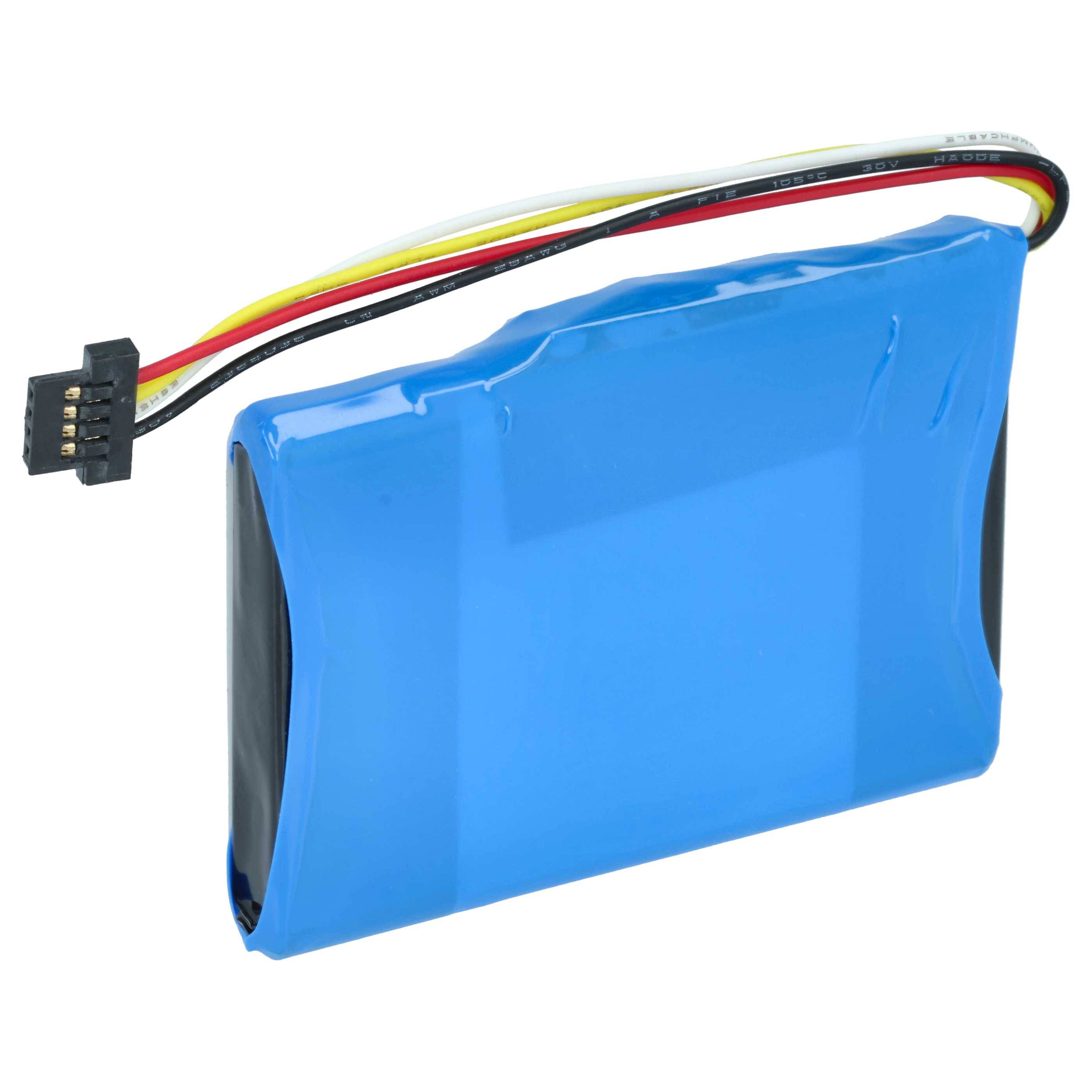 vhbw Akku kompatibel mit BlueMedia Lenco Nav 400 GPS Navigation Navi (900 mAh, 3,7 V, Li-Ion)