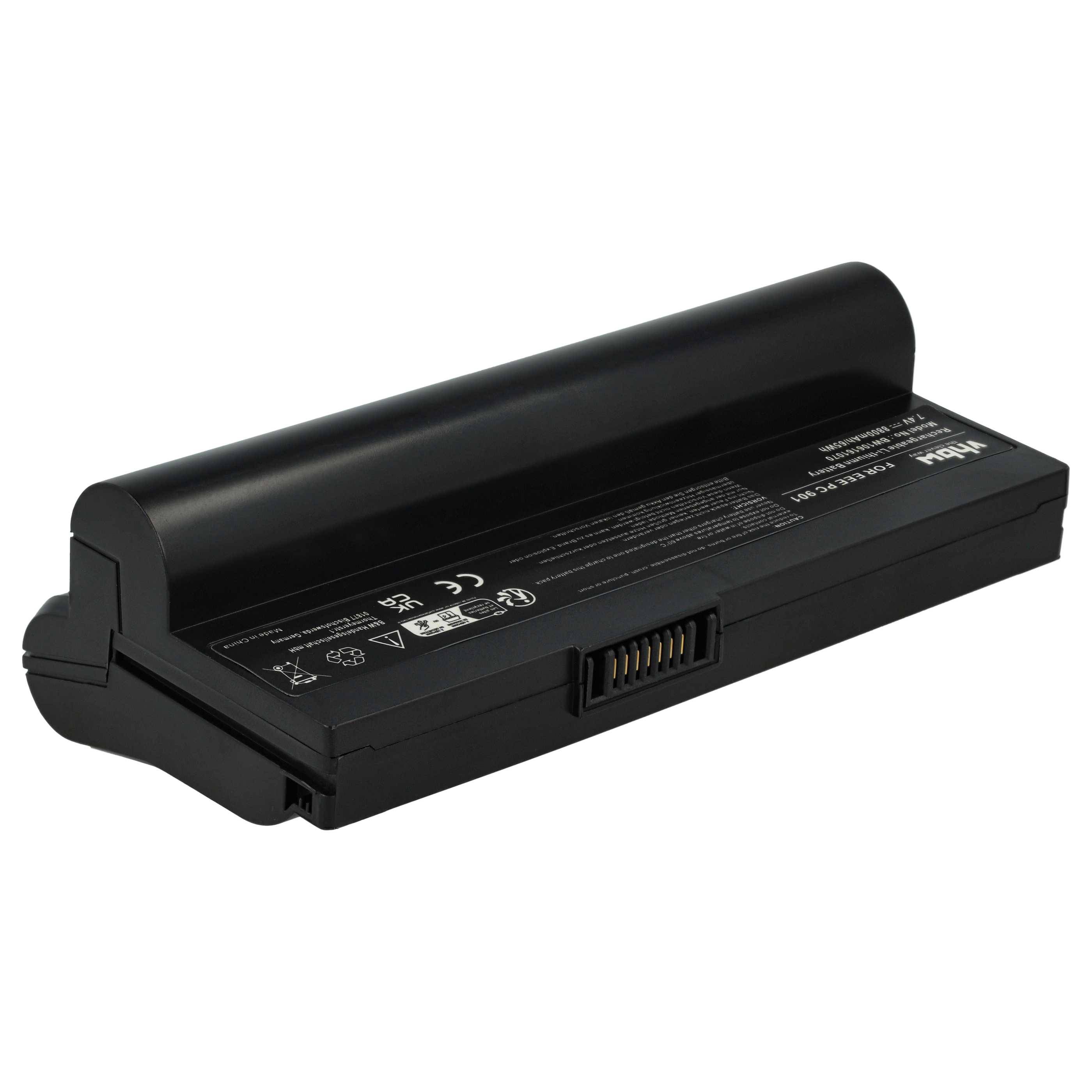 vhbw 1x Akku Ersatz für Asus A22-701, P22-900, A22-700 für Notebook (8800 mAh, 7,4 V, Li-Ion)