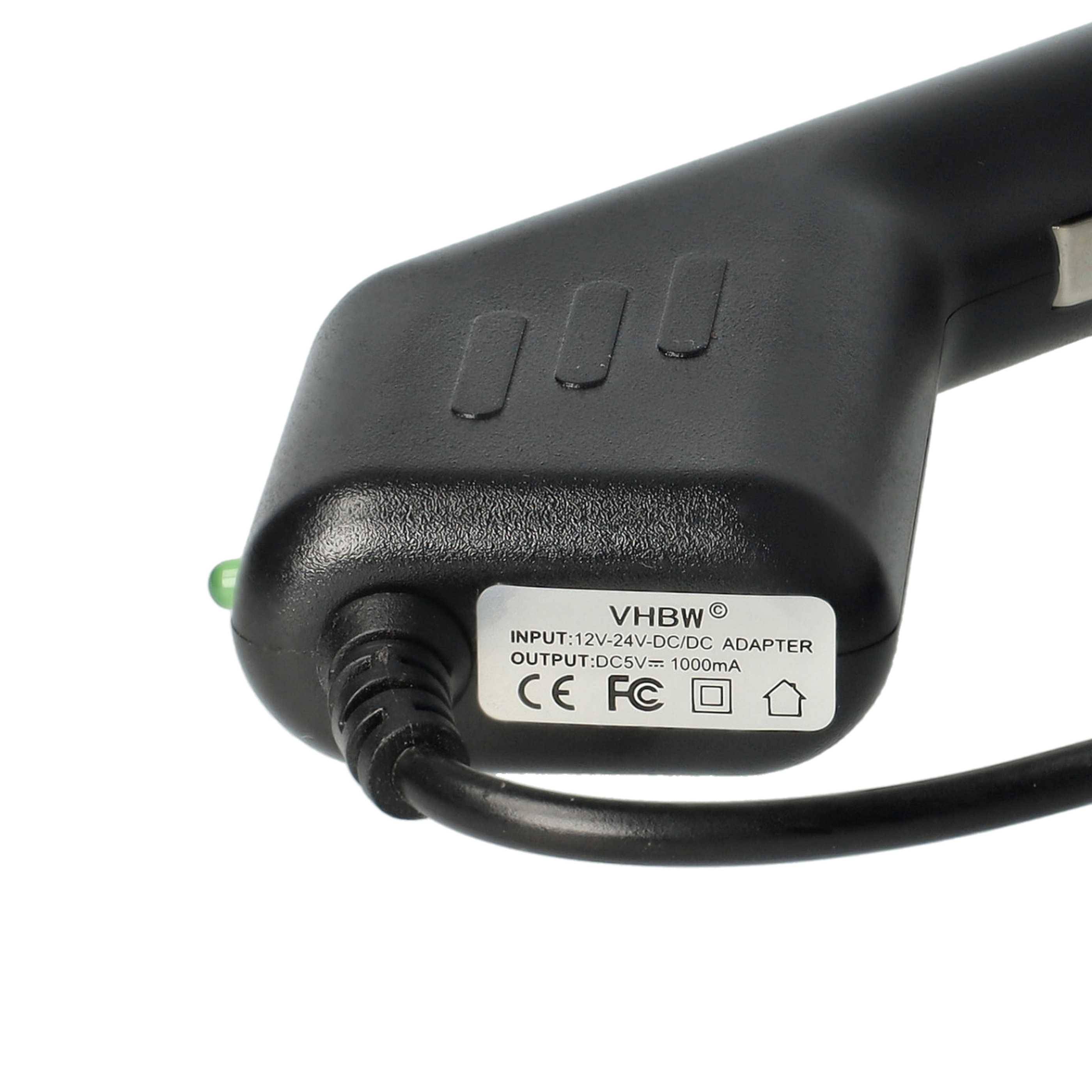 vhbw Kfz-Ladekabel kompatibel mit Motorola Razr2 Q9, Q 9h, E8, V9, V8, U9 Handy - 12V Ladegerät