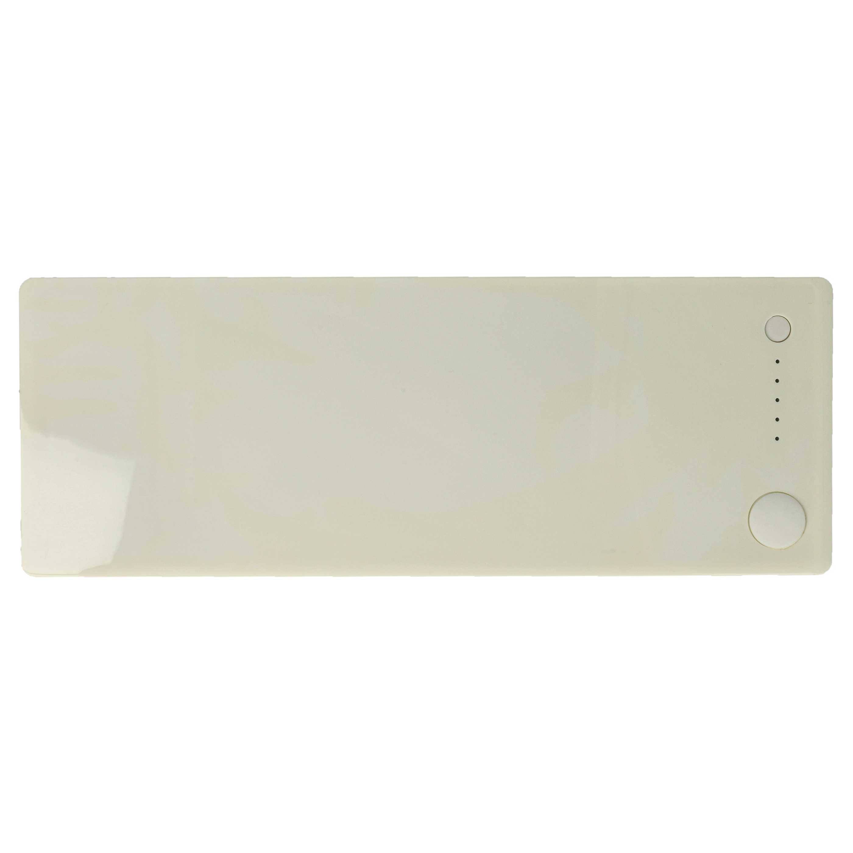 vhbw Akku kompatibel mit Apple MacBook 13" MB402J/A, 13" MB402B/A, 13" MB402/A, 13" MB062X/A Notebook (5000 mAh, 10,8 V, Li-Polymer)
