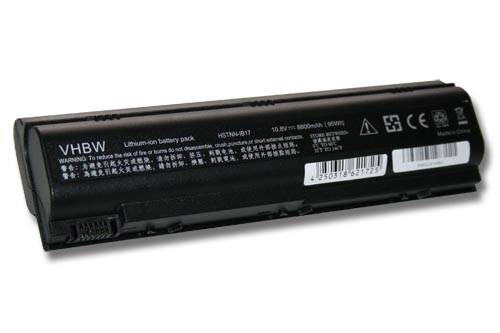 vhbw Akku kompatibel mit HP Compaq Presario M2055AP-PY877PA, M2054EA-PS748EA, M2055EA-PS751EA Notebook (8800 mAh, 10,8 V, Li-Ion)