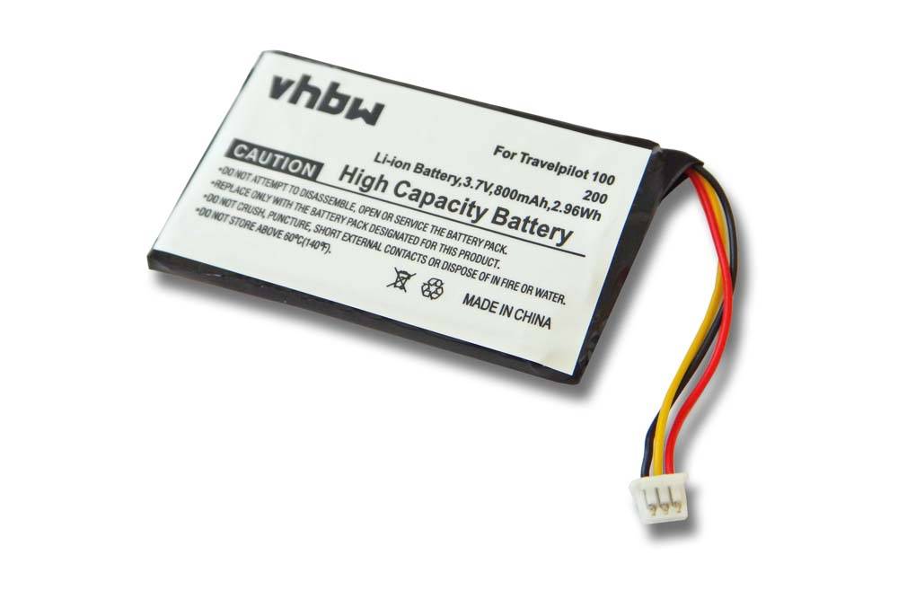 vhbw Akku Ersatz für BLAUPUNKT 423450AJ1S1PMX für GPS Navigation Navi (800 mAh, 3,7 V, Li-Ion)