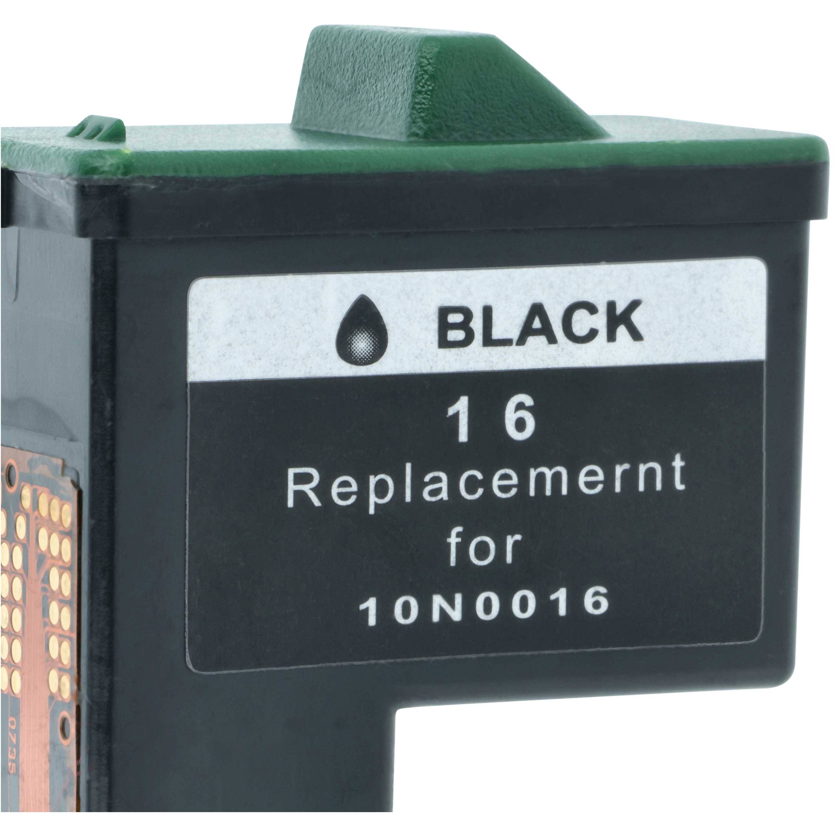vhbw 2x Tintenpatronen kompatibel mit Lexmark i3 | X1100, 33, x1150, x2225, x2230, x1130, x1250, x1140, x1270, x1110, x1196 Drucke