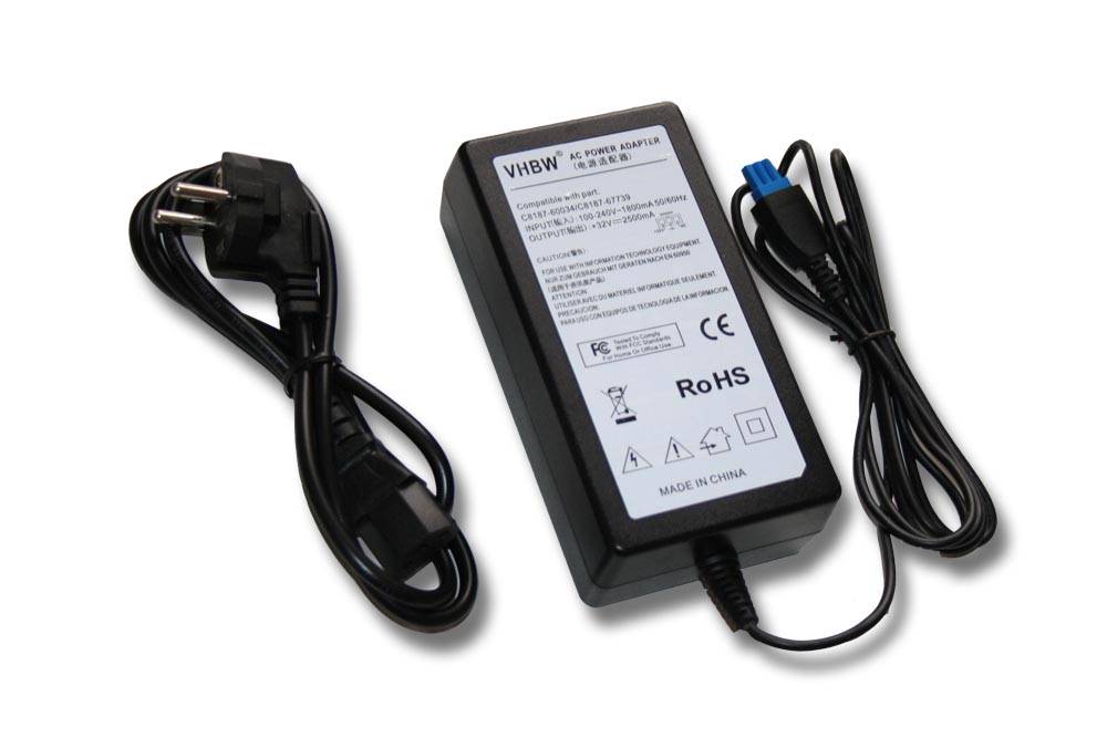 vhbw Netzteil Ersatz für HP 0957-2093 | C8187-67339, C8187-60034 für Drucker - 200 cm