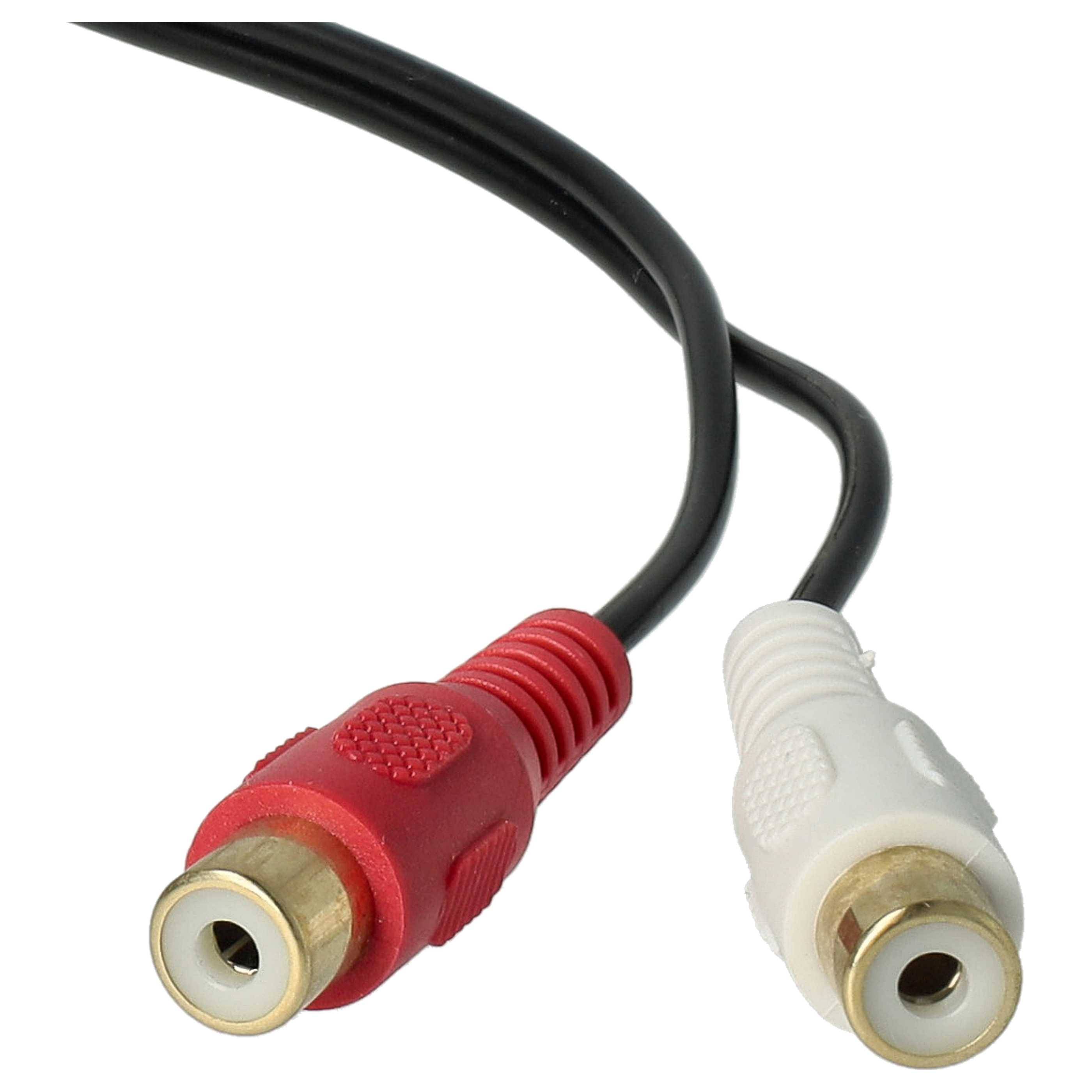 vhbw KFZ Audio Kabel kompatibel mit Alpine Gerät mit AI-Net-Funktion - Adapter, 60 cm Schwarz