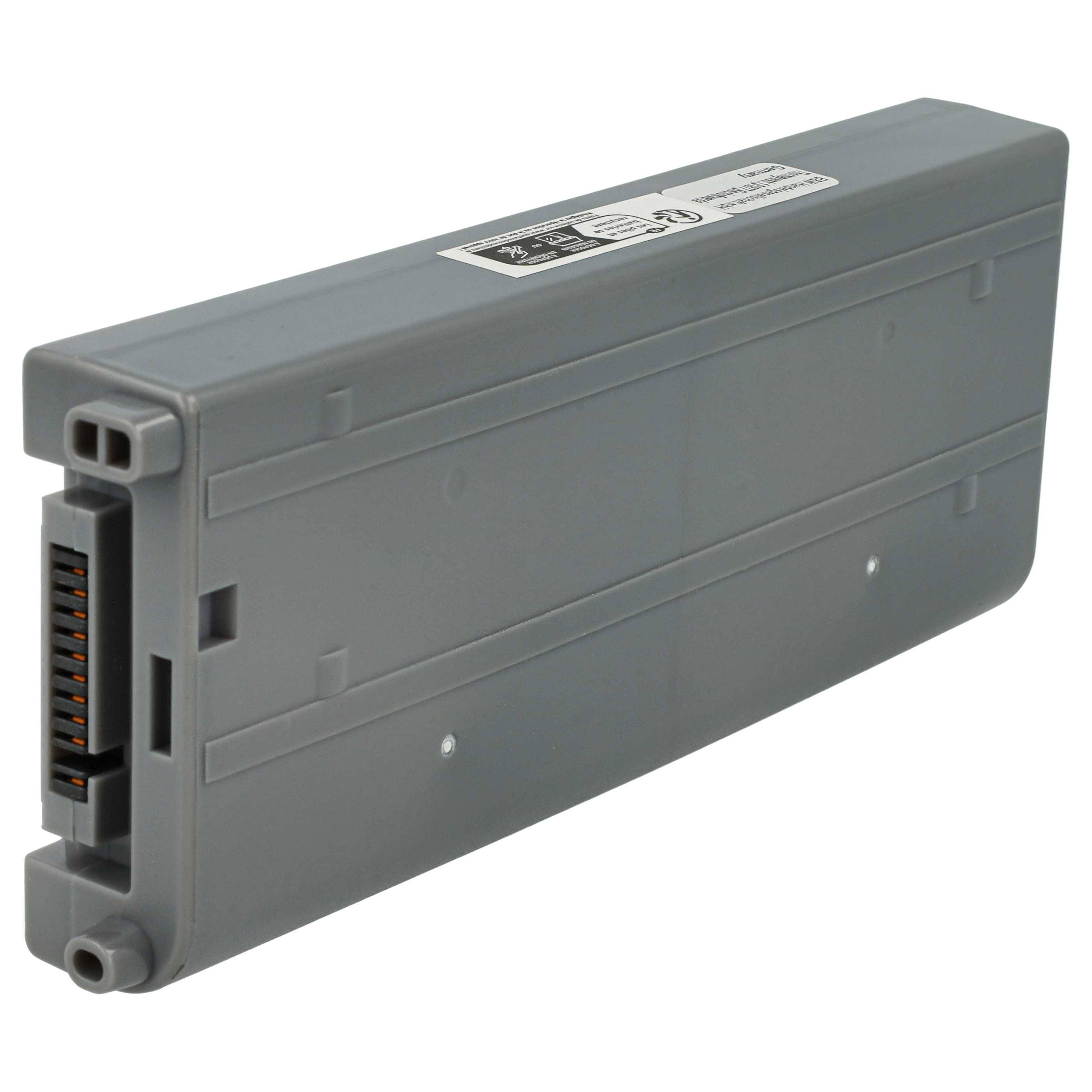 vhbw Akku Ersatz für Panasonic CFVZSU48, CF-VZSU50, CF-VZSU48U, CF-VZSU48, CF-VZSU28 für Notebook (4400 mAh, 10,65 V, Li-Ion)
