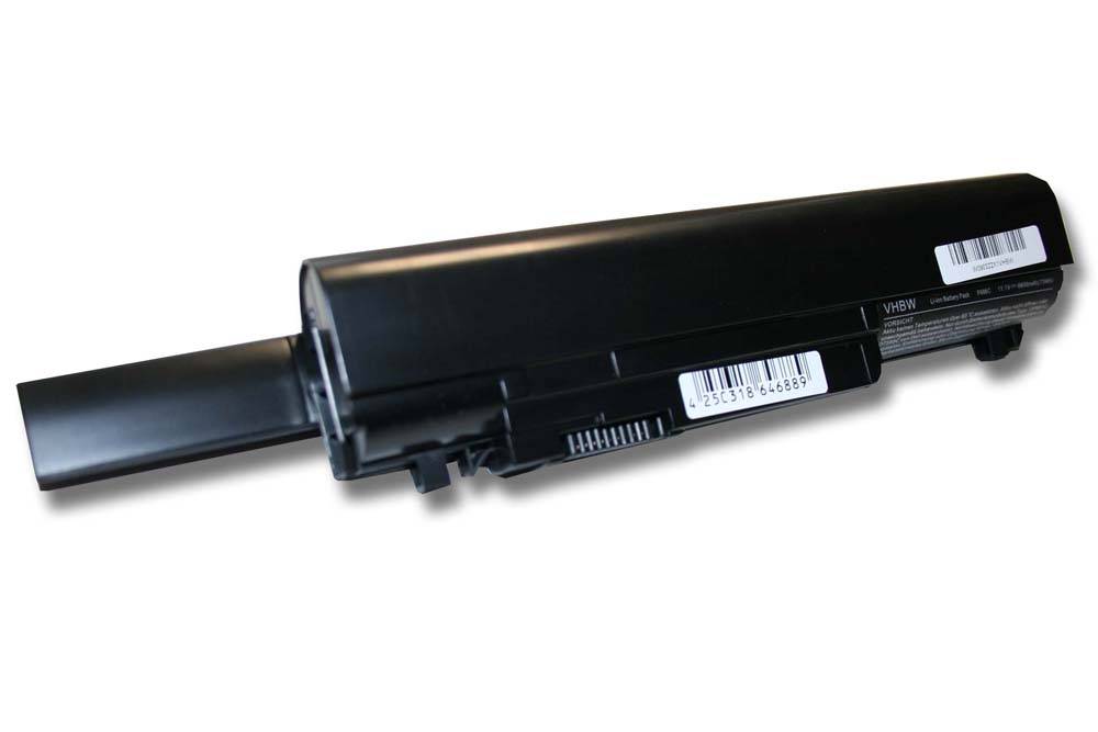 vhbw Akku Ersatz für Dell P891C, PP17S, T555C, 312-0774, P866C, R437C, 312-0773, P878C für Notebook (6600 mAh, 11,1 V, Li-Ion)