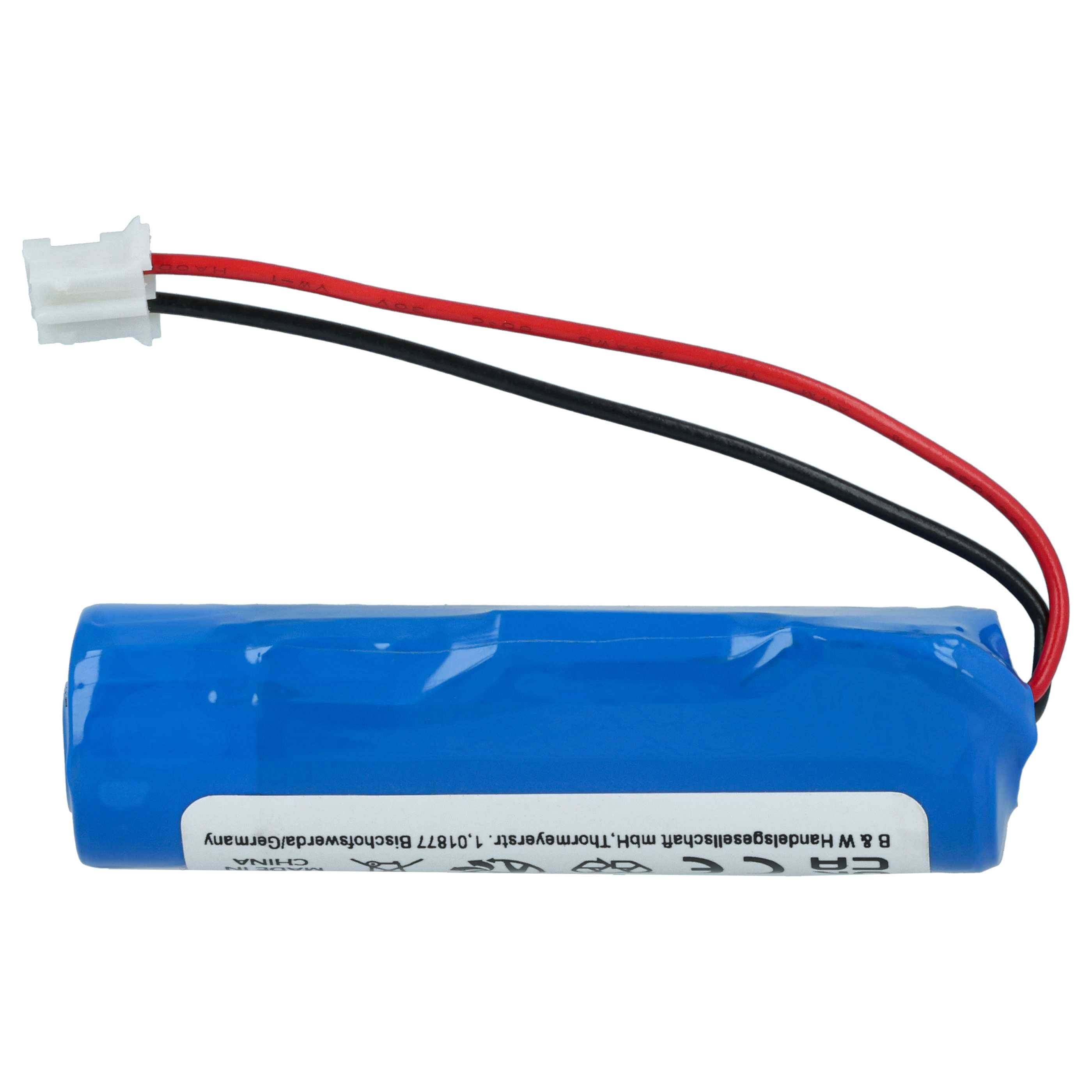 vhbw Akku kompatibel mit Sony Playstation PS3 & PS4 Move Navigation Controller CECH-ZCS1E - Ersatz für LIS1442, 4-180-962-01 - (Li-Ion, 600mAh