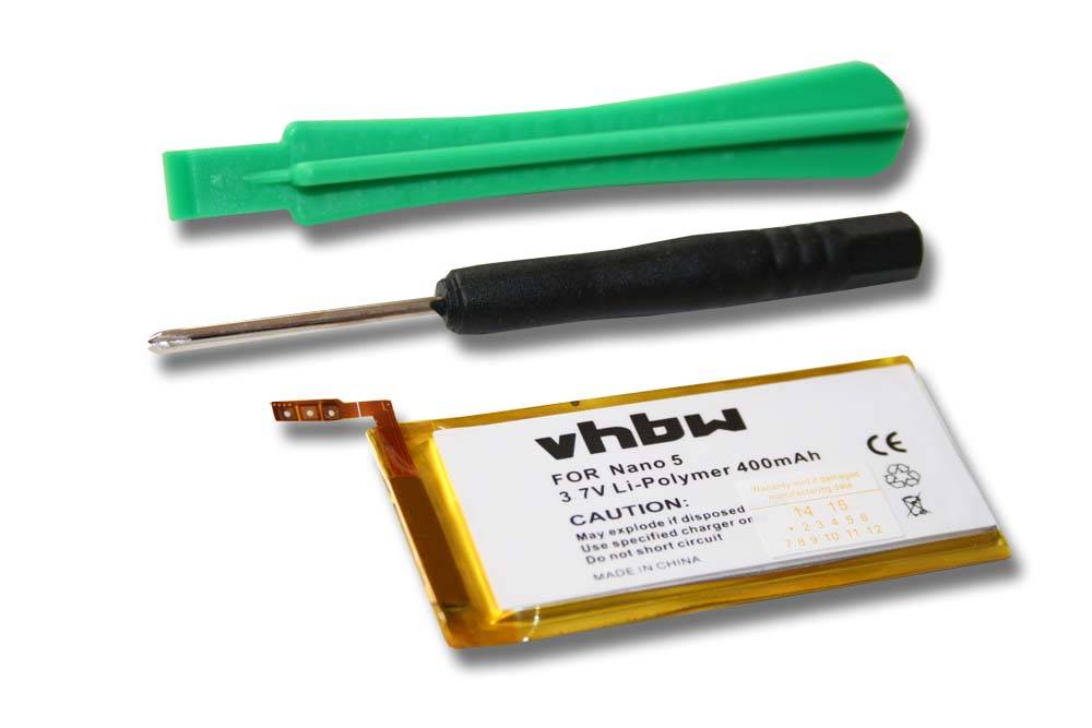 Ein Ersatz-Lithium-Polymer-Akku mit der Bezeichnung „vhbw FOR Nano 5