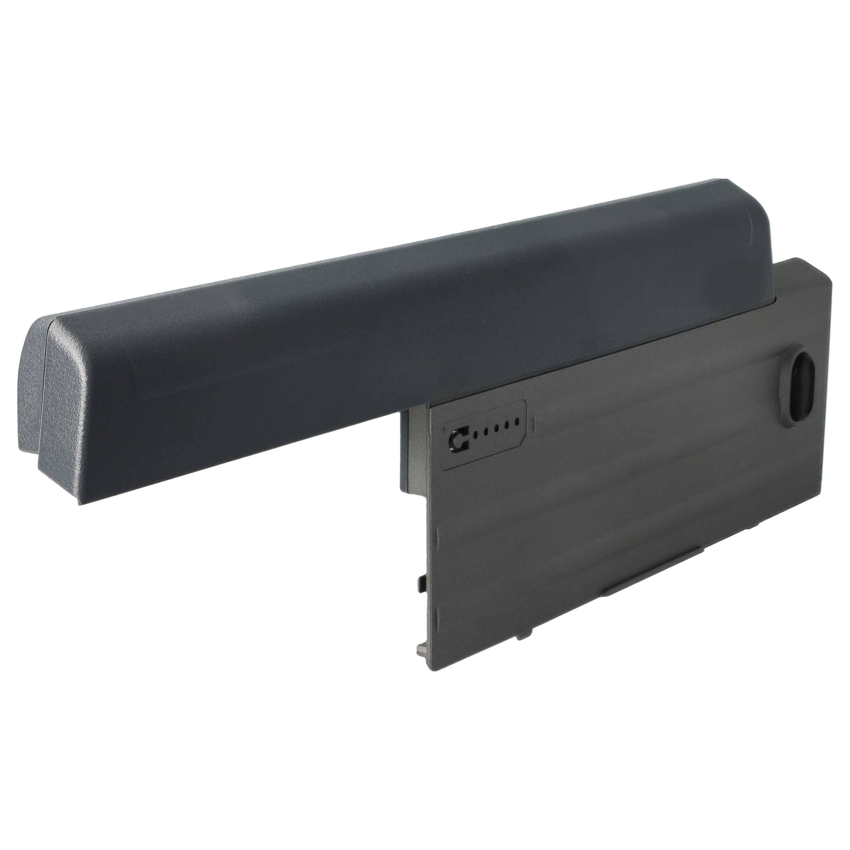 vhbw Akku kompatibel mit Dell Latitude D630N, D631, D620, D630 XFR, D630 ATG, D630, PP18L, D630c Notebook (6600 mAh, 11,1 V, Li-Ion)