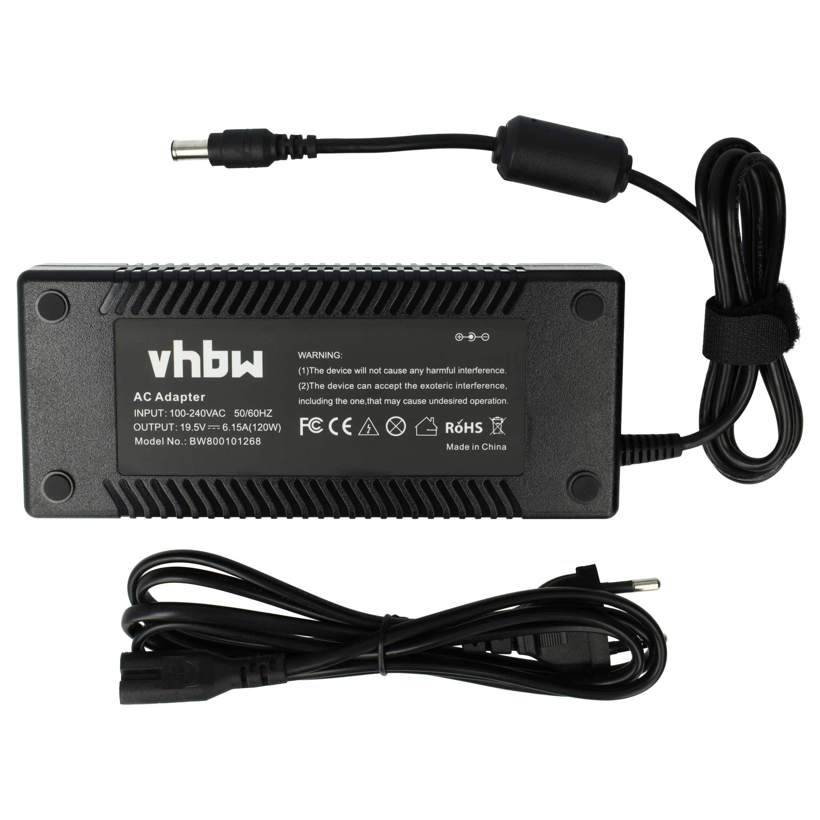 vhbw 1x Netzteil kompatibel mit Sony Vaio PCG-GRT715M, PCG-GRT716S, PCG-GRT715E, PCG-GRT716 Notebook - 19,5 cm, 120 W