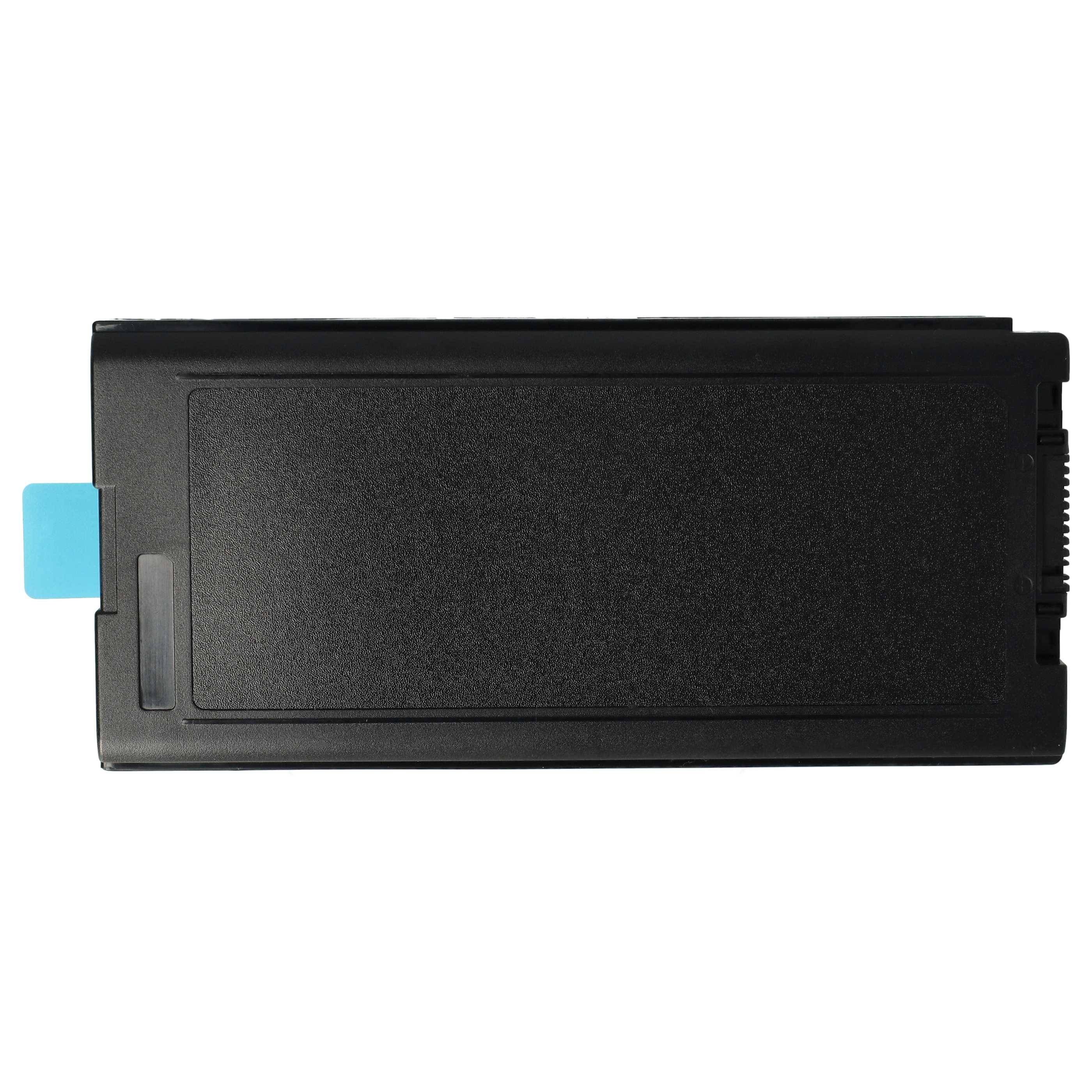 vhbw 1x Akku kompatibel mit Panasonic Toughbook CF-29, CF-51, CF-52 Notebook (6600 mAh, 11,1 V, Li-Ion) - Ersatz für CF-VZSU29, CF-VZU29A