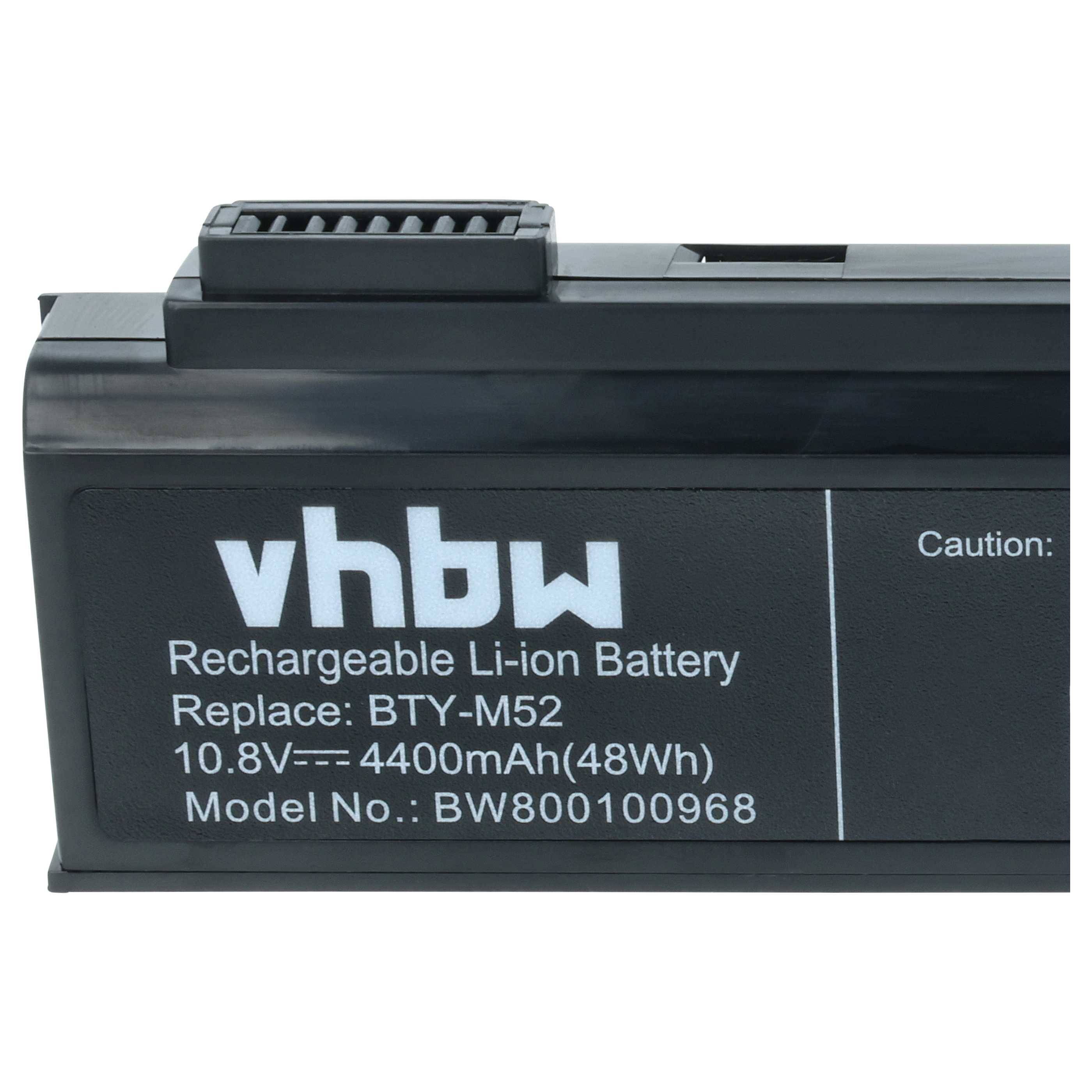 vhbw Akku kompatibel mit LG K1-223VG, K1-2245G, K1-223WG, K1-2249A9, K1-222PR, K1-223PR, K1-223MA Notebook (4400 mAh, 10,8 V, Li-Ion)
