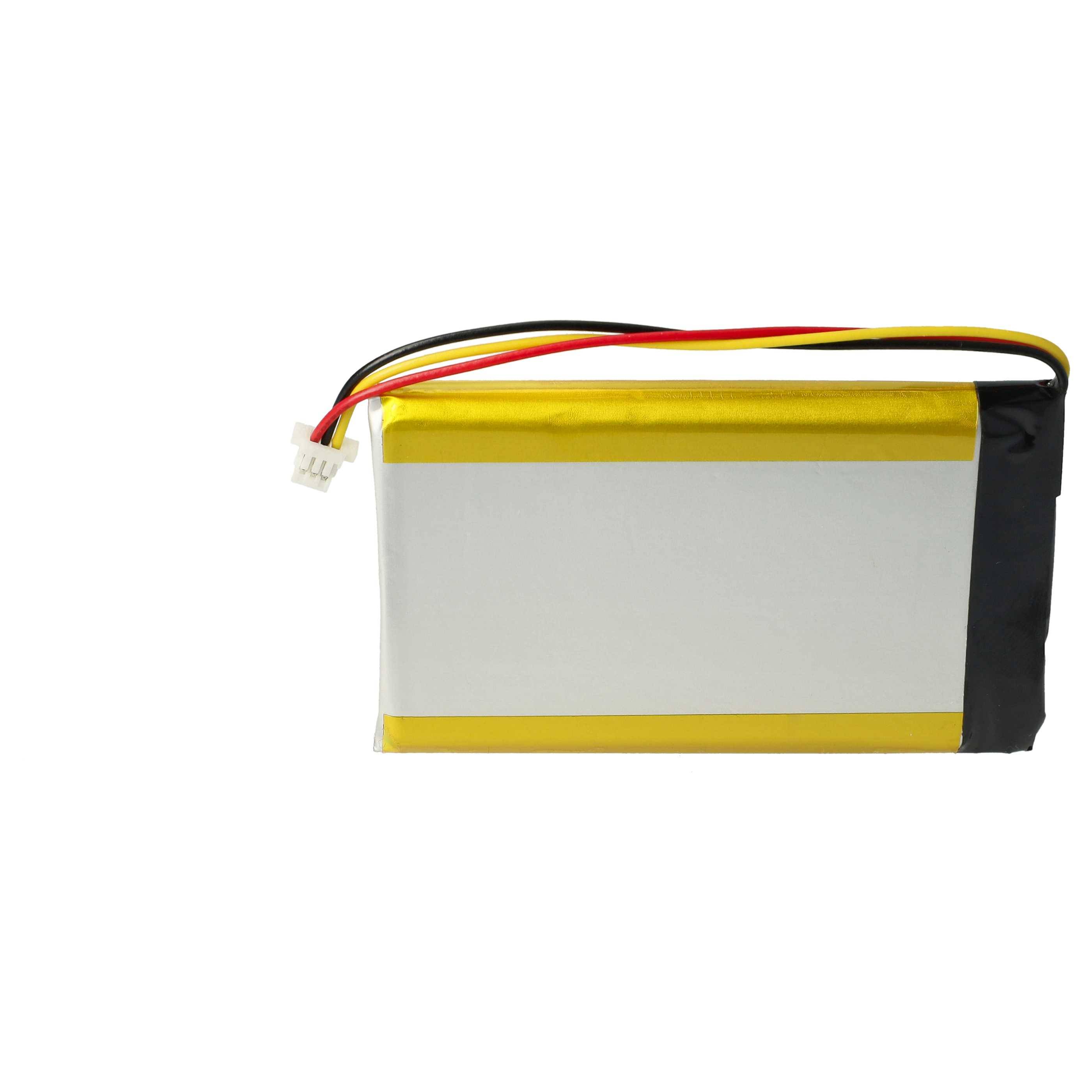 vhbw Akku Ersatz für Garmin 361-00019-12, 361-00019-16, 361-00019-40 für GPS Navigation Navi (1250 mAh, 3,7 V, Li-Polymer)