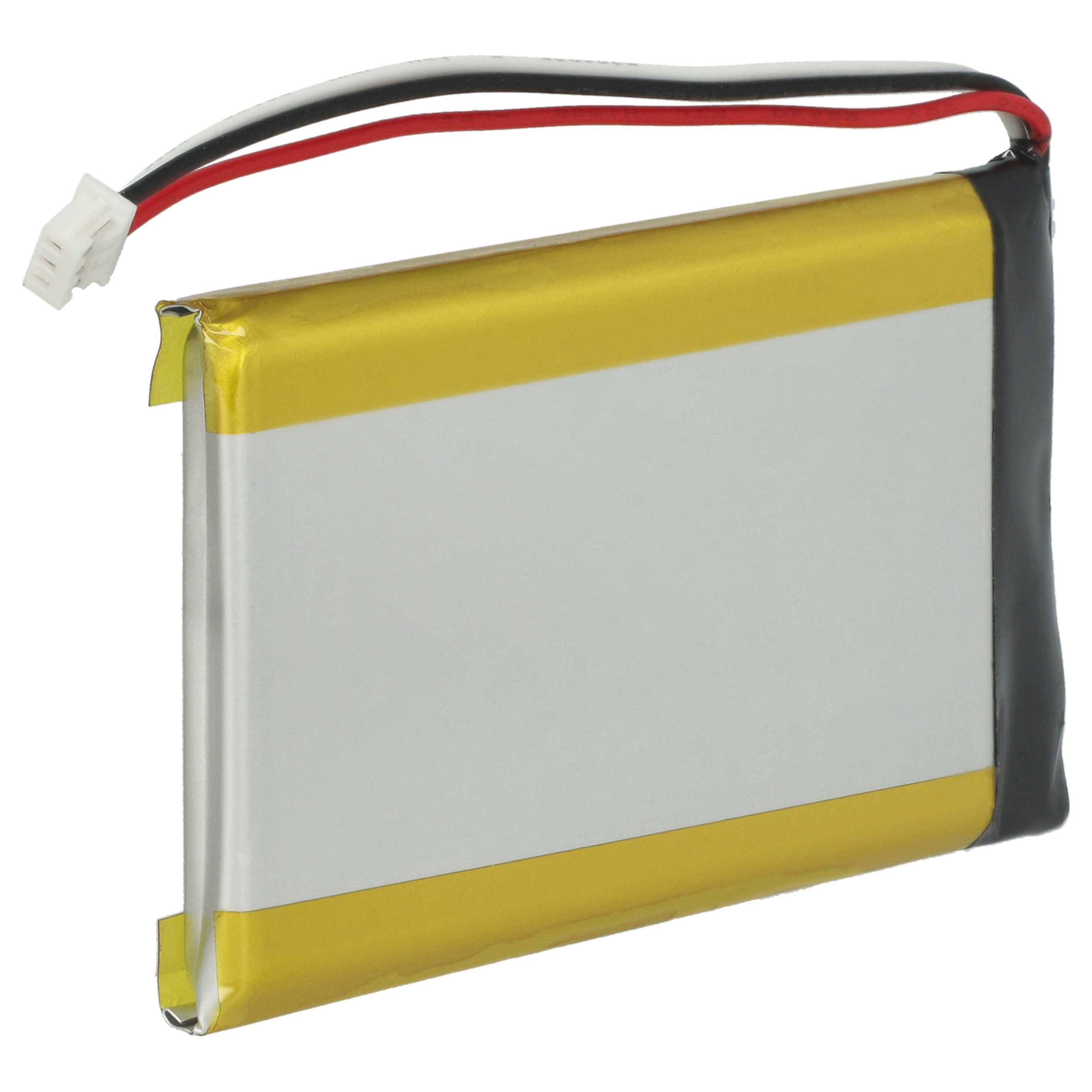 vhbw 1x Akku Ersatz für Magellan 5390-B101-0780, 384.00019.005, 0829FL22538 für GPS Navigation Navi (1200 mAh, 3,7 V, Li-Polymer)