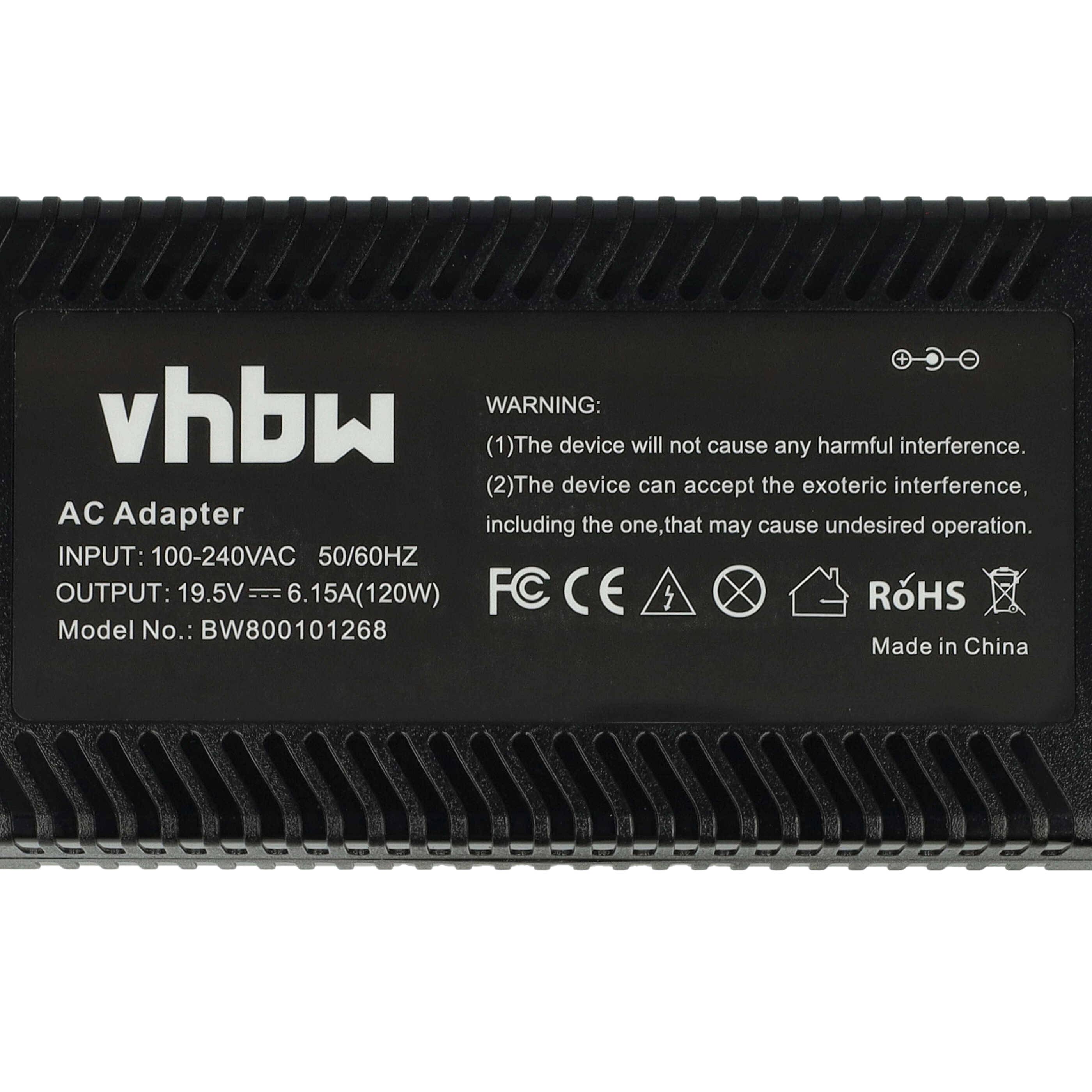 vhbw 1x Netzteil kompatibel mit Sony Vaio PCG-GRX650, PCG-GRX690, PCG-GRX670, PCG-GRX600, PCG-GRX650/B Notebook, 120 W