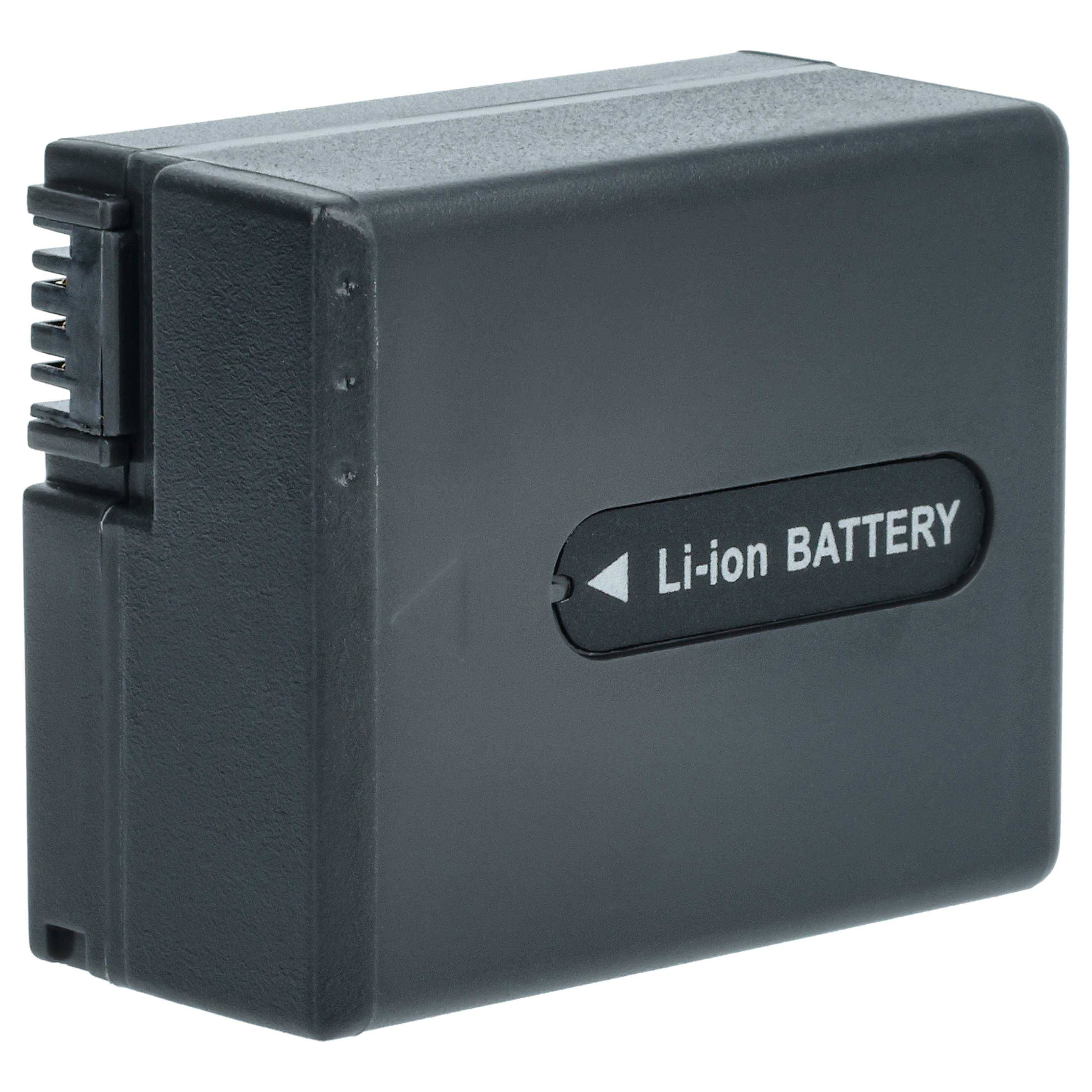 vhbw 2x Akku kompatibel mit Sony DCR-IP55E, DCR-IP7BT, DCR-PC106, DCR-IP7E | für DCR-IP5E, DCR-IP7 Videokamera Camcorder (1400 mAh, 7,4 V, Li-Ion)