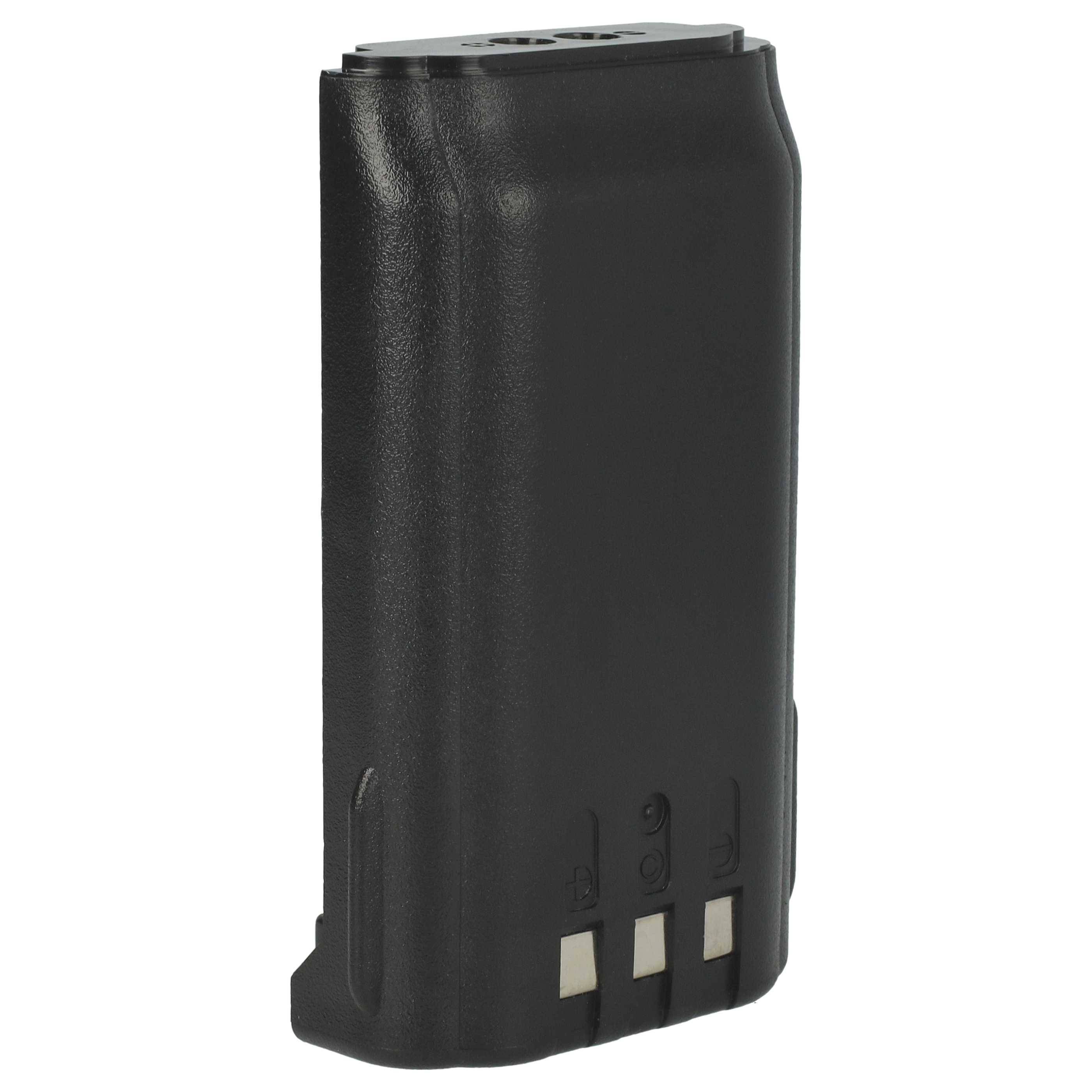 vhbw Akku kompatibel mit Icom IC-F44GS, IC-F44GT Funkgerät, Walkie Talkie (2200 mAh, 7,4 V, Li-Ion)