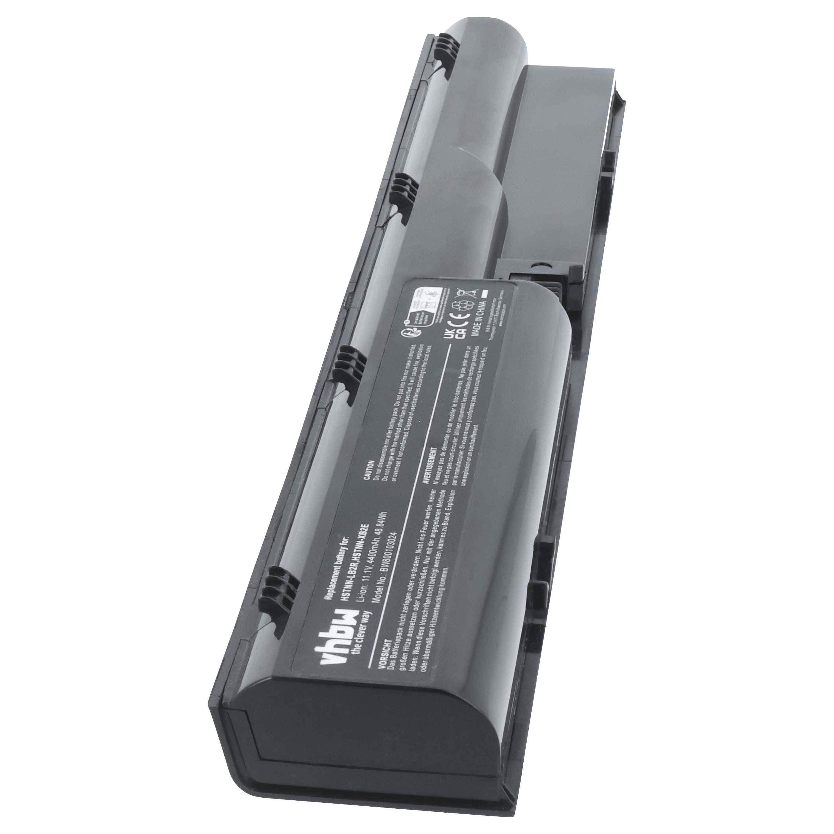 vhbw Akku kompatibel mit HP ProBook 4341s, 4430s, 4331s, 4340s, 4436s, 4440s, 4431s, 4435s, 4330s Notebook (4400 mAh, 11,1 V, Li-Ion)