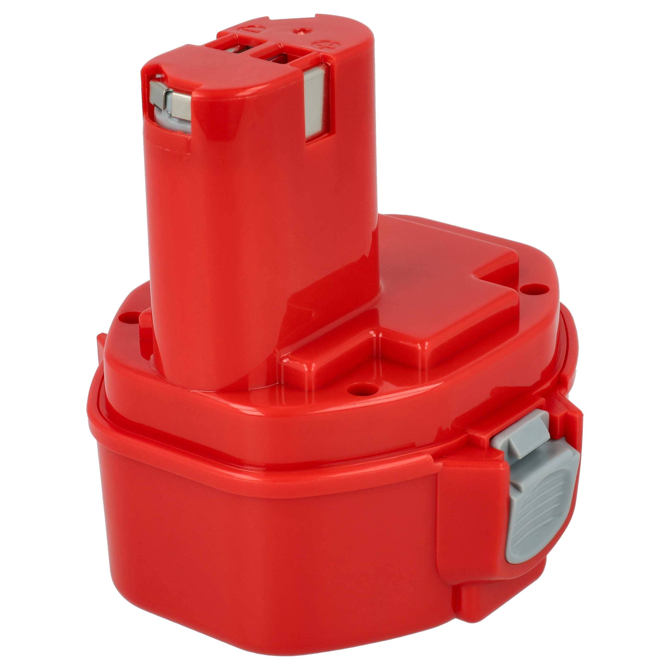 vhbw 3x Akku kompatibel mit Makita 6281DWPE, 6281D, 6280DWAE, 6333D, 6280DWALE, 6280D, 6271DWAE Werkzeug (3000 mAh, NiMH, 14,4 V)