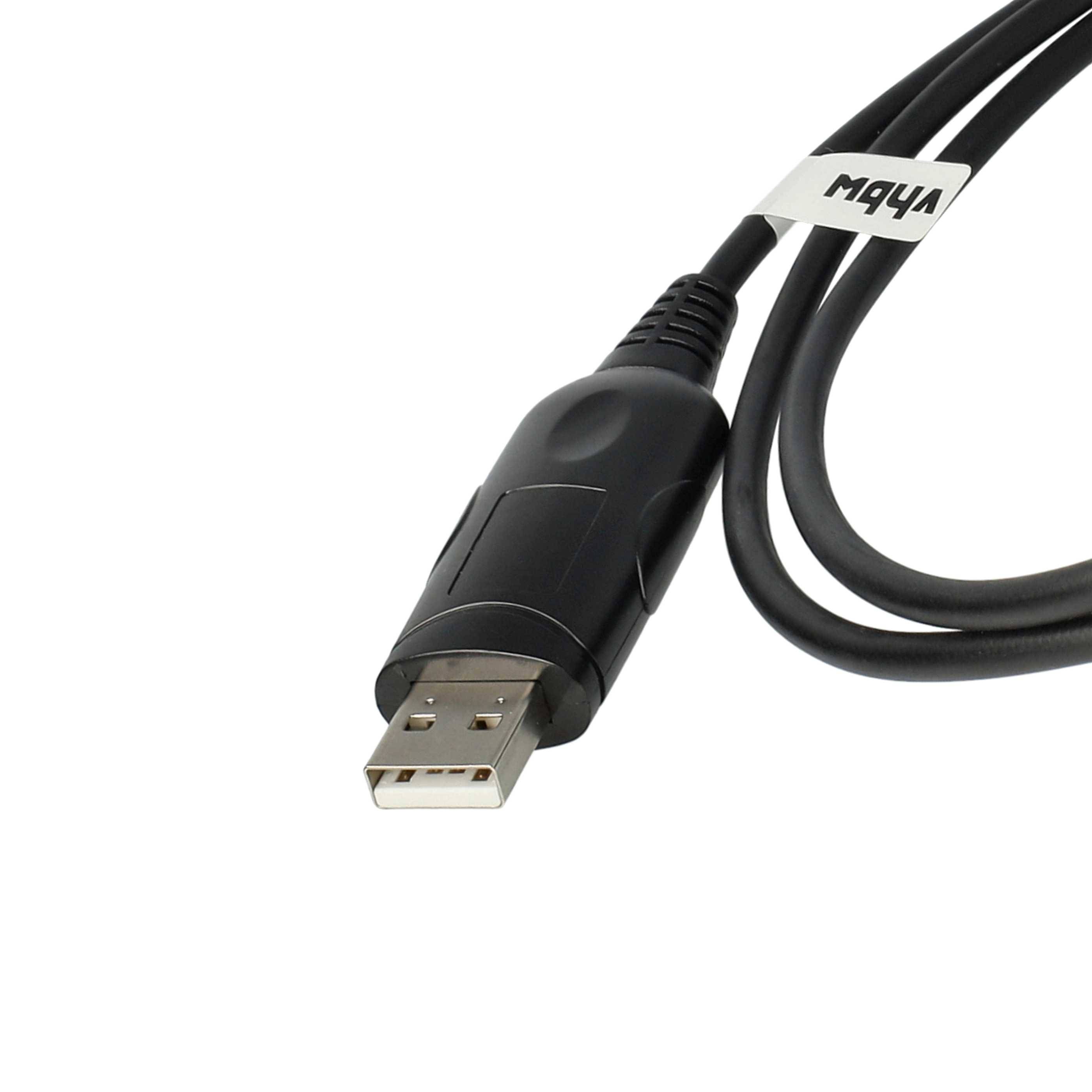vhbw USB Programmierkabel kompatibel mit Baofeng UV-3R+ Plus, UV-3R Funkgerät, schwarz