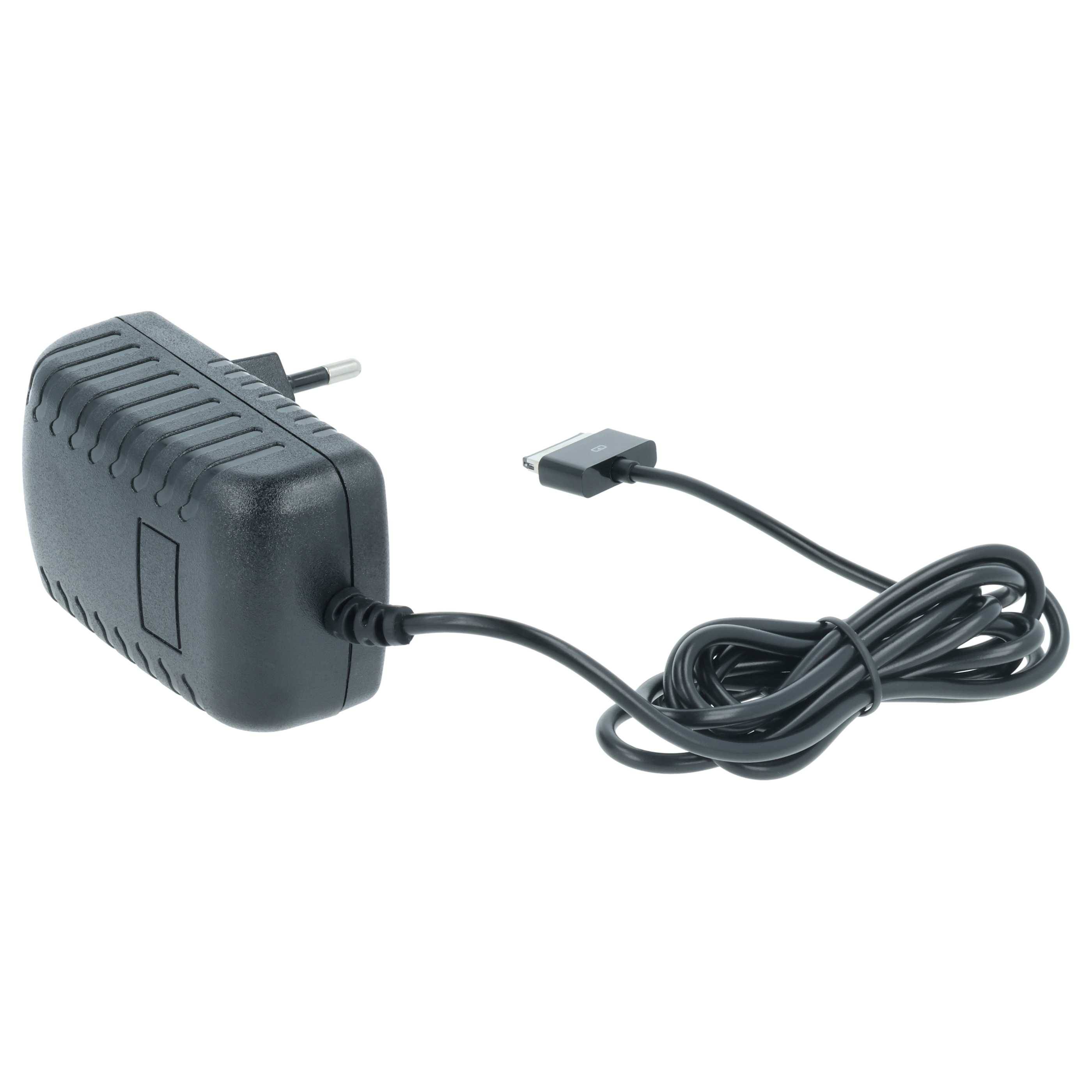 vhbw Ladegerät Netzteil kompatibel mit Asus EEE Pad Transformer TF101, TF201, TF700, TF700T, TF300, Slider SL101, Prime TF201, TF101G, TF300T