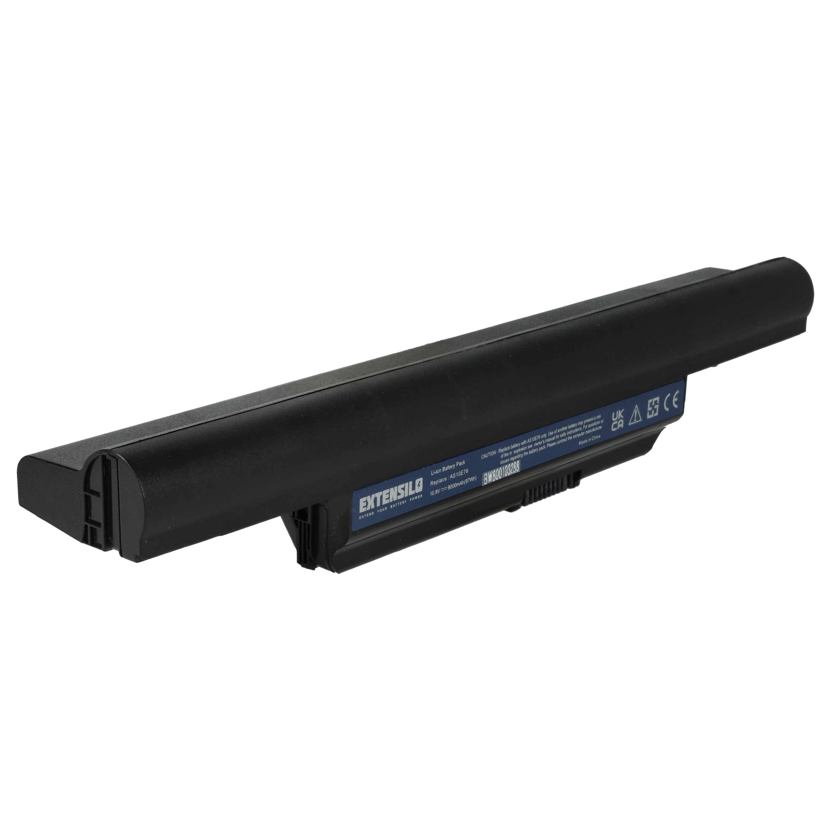 vhbw Akku kompatibel mit Acer Aspire AS5745PG-5464G50Bnks, AS5745PG-5978, AS5745PG-6420, AS5820 Notebook (6600 mAh, 11,1 V, Li-Ion)