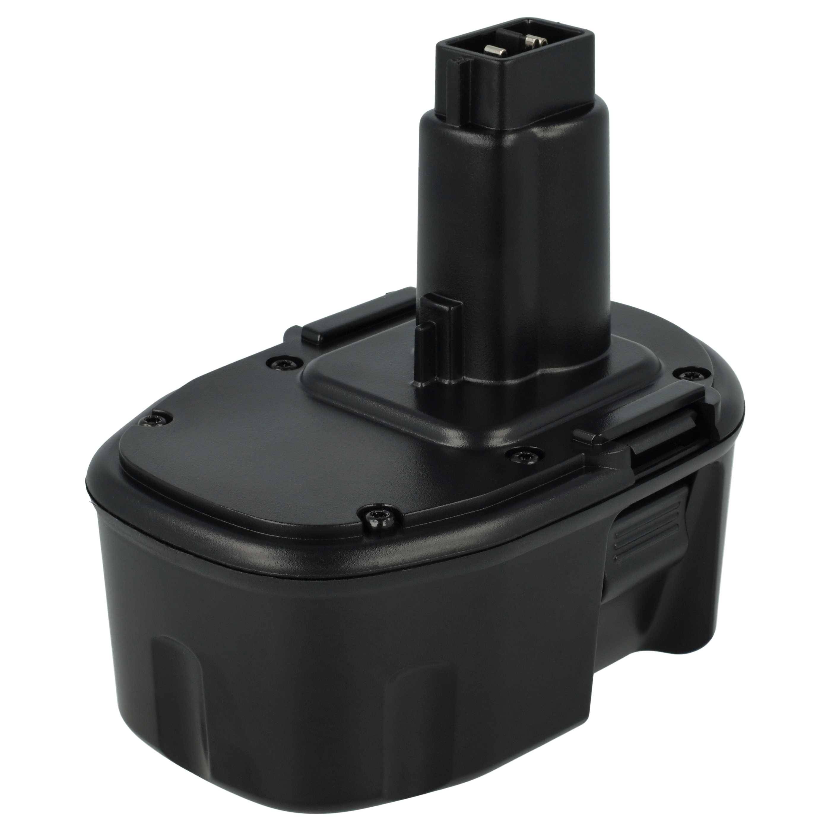 vhbw Akku kompatibel mit Dewalt DC612KA, DC614KA, DC528 FlashLight, DC551KA, DC613KA, DC615KA Elektrowerkzeug (3000 mAh, NiMH)