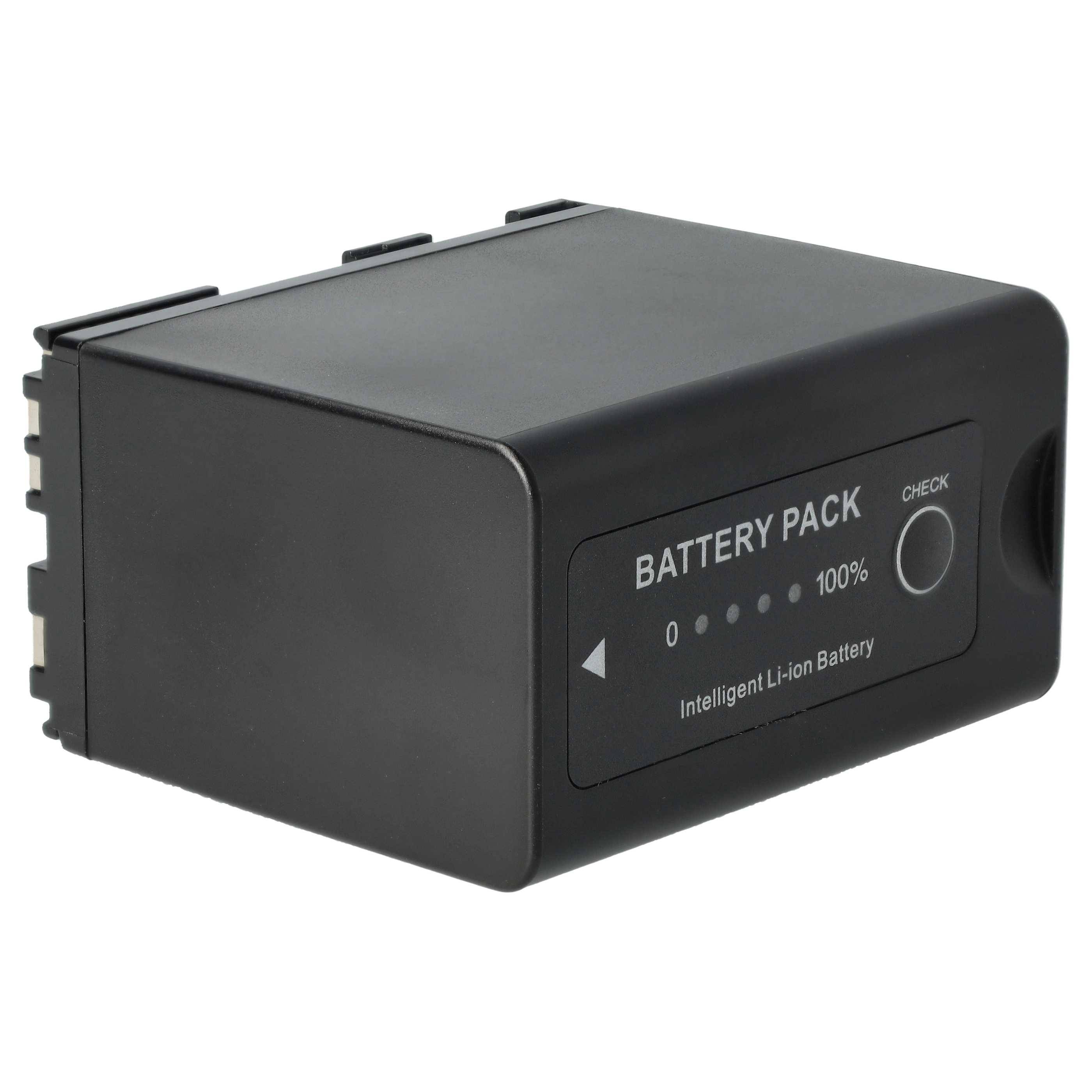 vhbw Akku kompatibel mit Canon EOS C100, C500, C500 PL, C300, C300 PL Videokamera Camcorder (6600 mAh, 7,4 V, Li-Ion)