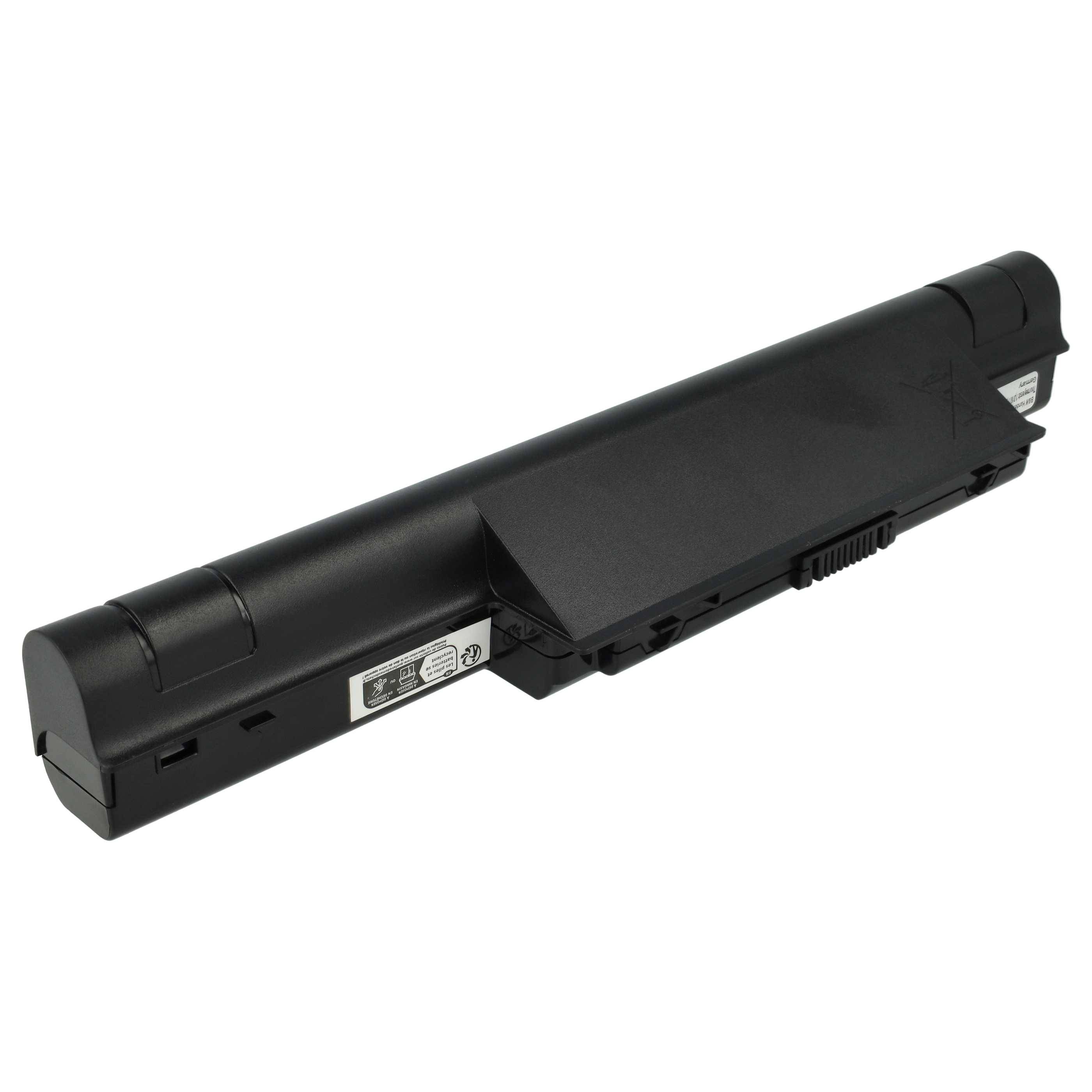 vhbw Akku kompatibel mit Gateway NV79C50u, NV79C51u, NV79C52u, NV79C54uV55C35u Notebook (6600 mAh, 11,1 V, Li-Ion) - Ersatz für 31CR19/652, AS10D31